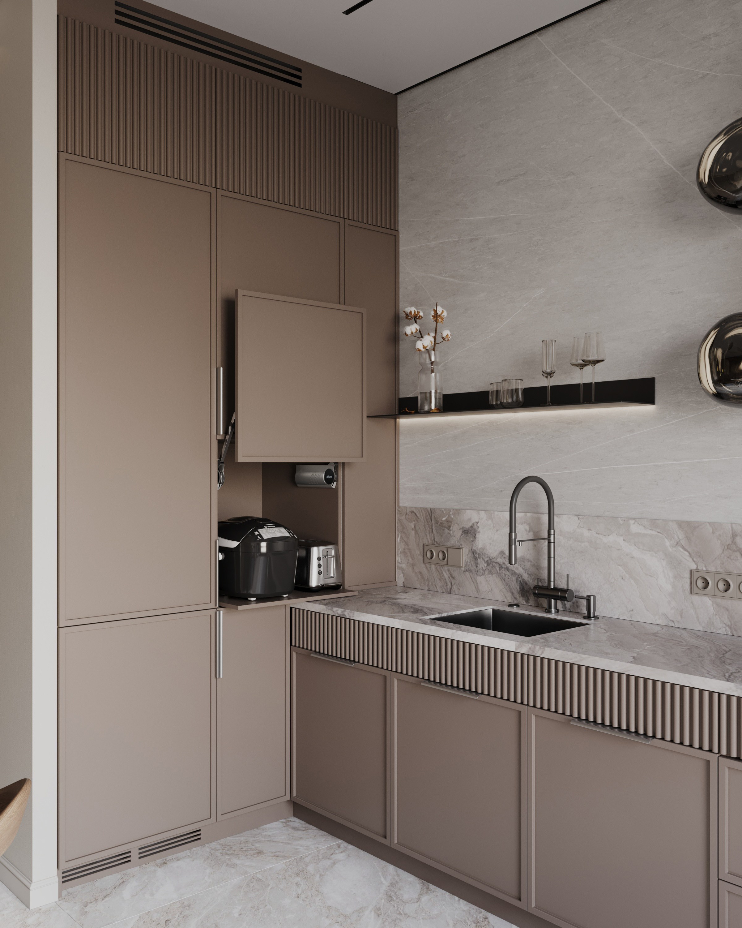 ЖК «Режиссер» | 60 m². Екатерина Коренева | 3d визуализация