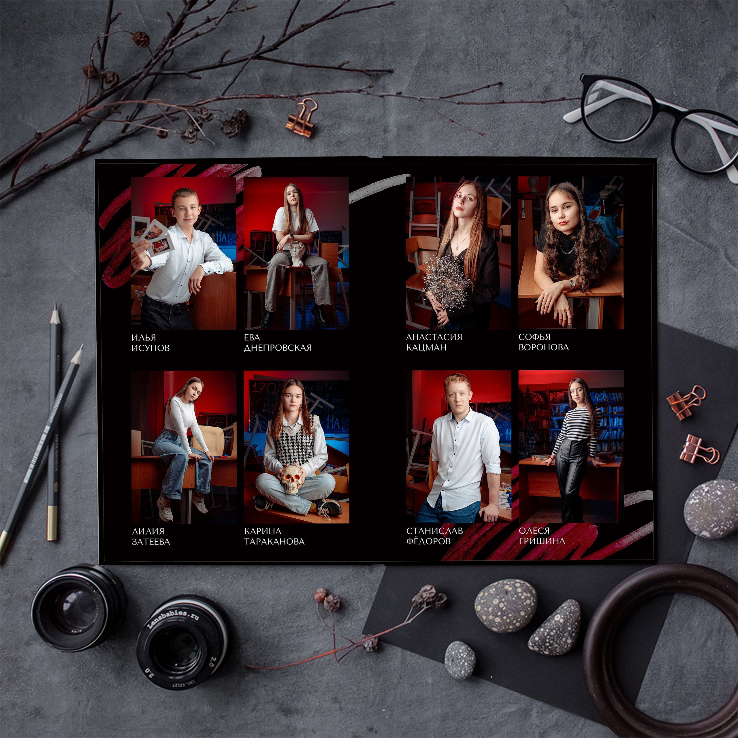 Глянец черный. БумальБум Выпускные альбомы