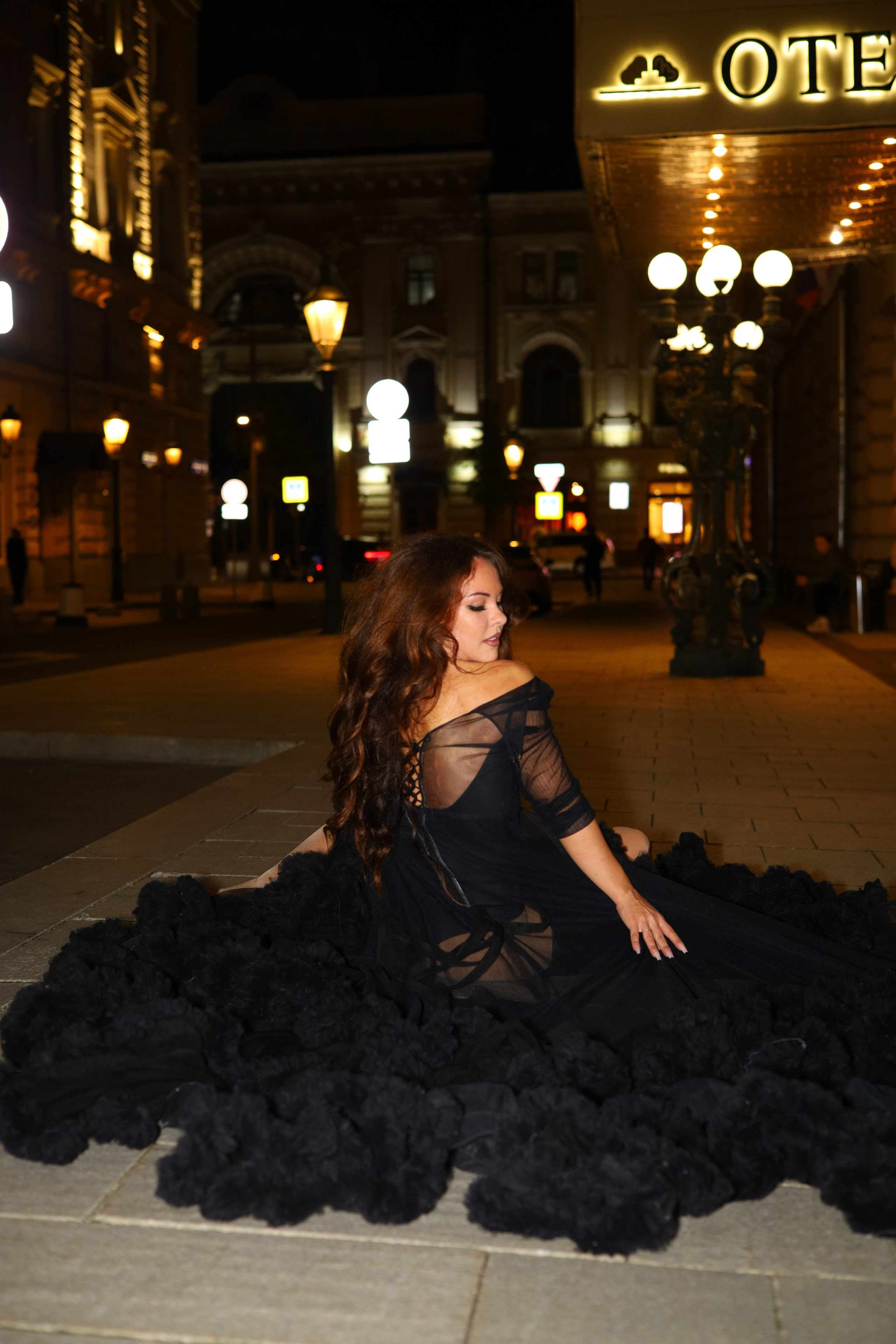 Ночная съёмка, Петровские линии. Юлия Прусс Ваш фотограф в Москве