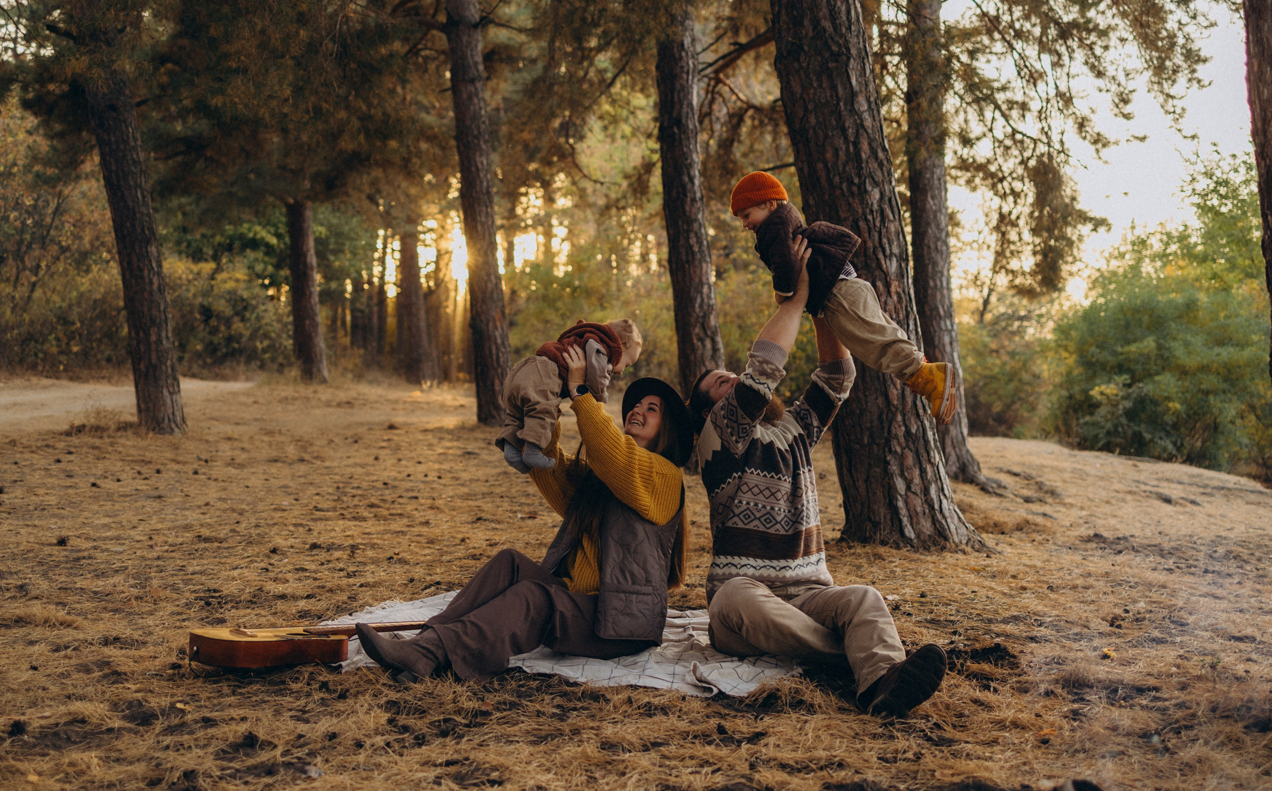 Семейные на природе. Семейный фотограф и видеограф Наумова Анна
