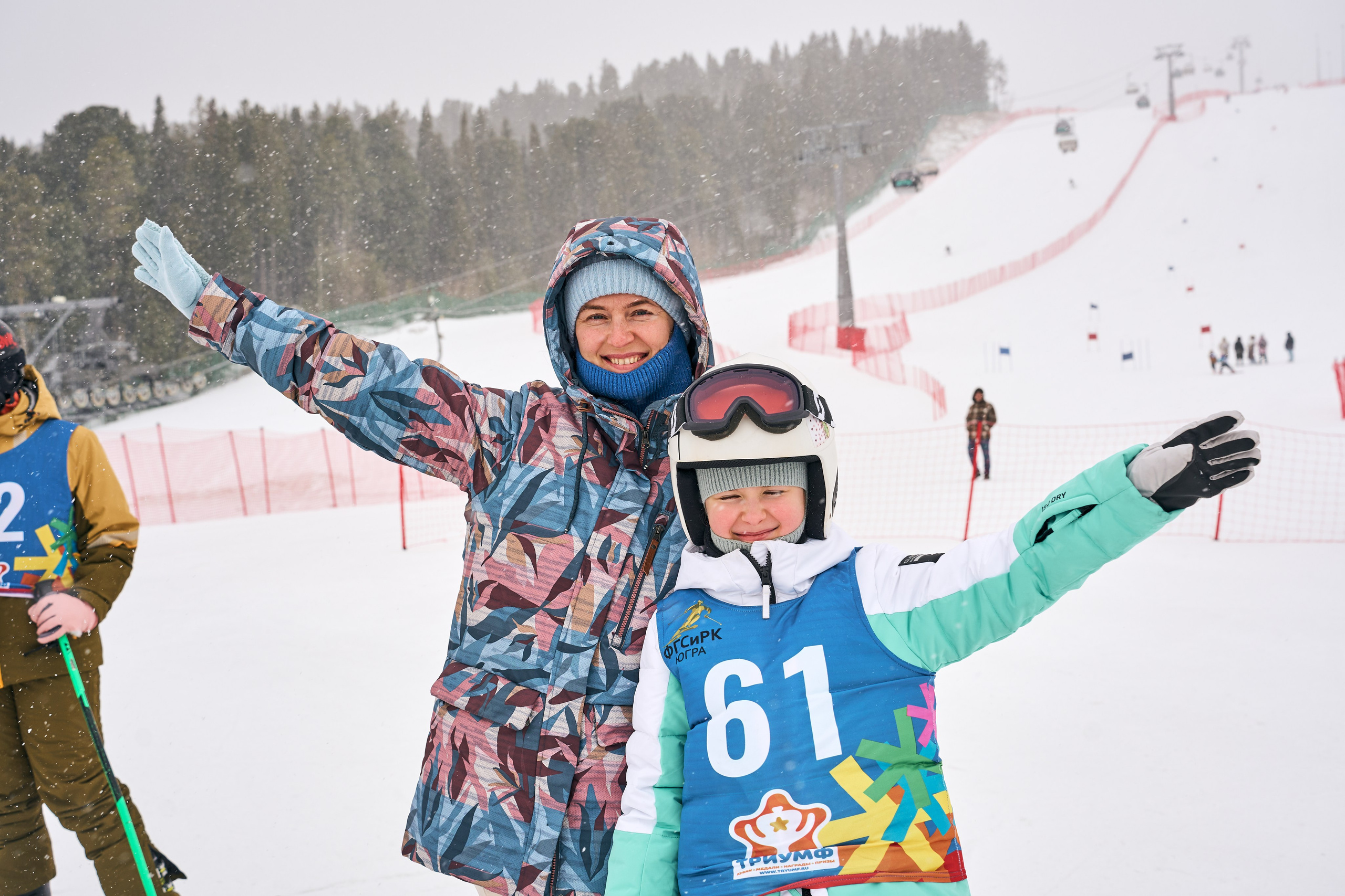 Соревнования по горным лыжам. Лайфстайл фотограф в Ханты-Мансийске Мария Шишкина