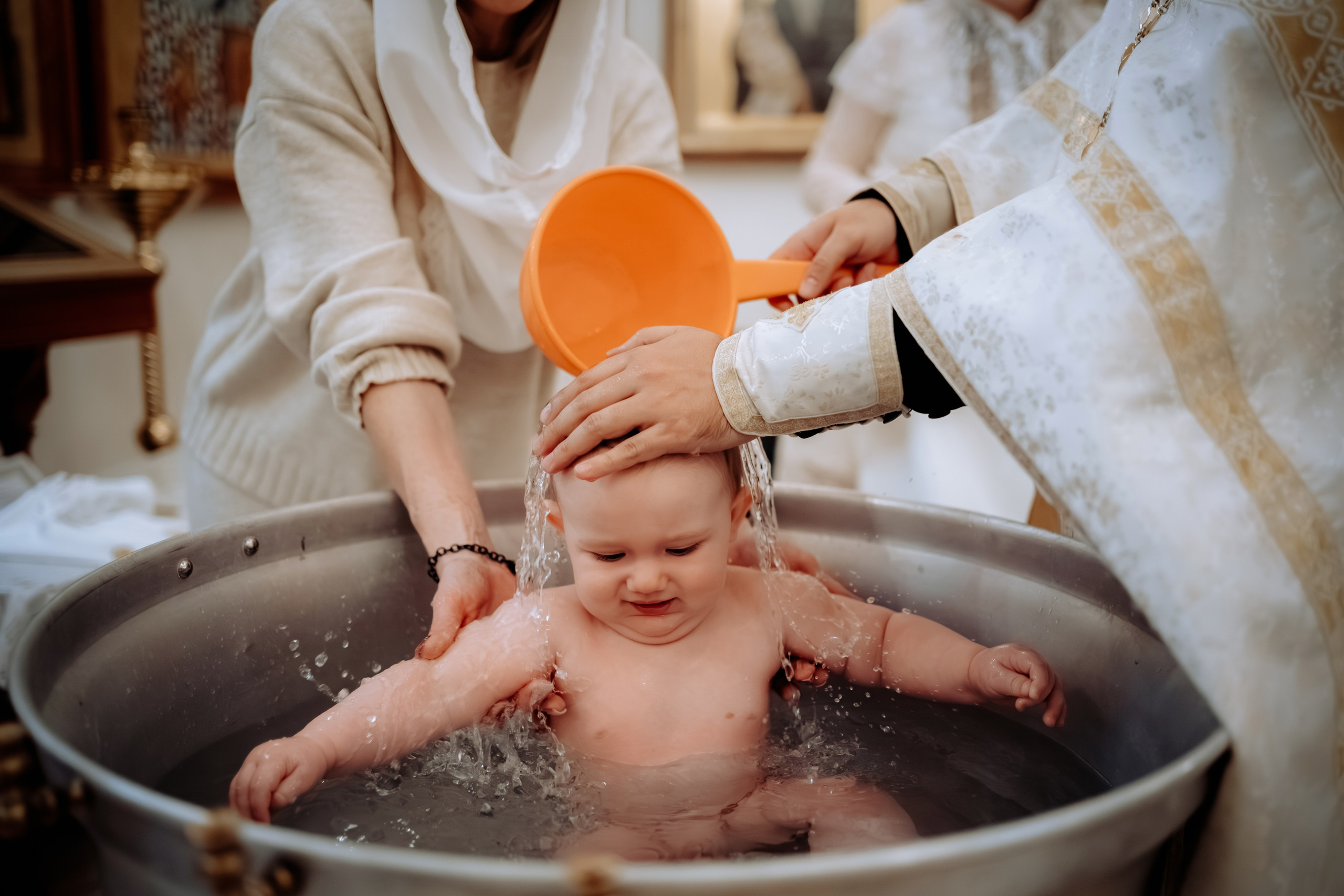 Фотосессия крещения в парке Елочки Домодедово. Семейный фотограф в Москве и в Домодедово Екатерина Патракова
