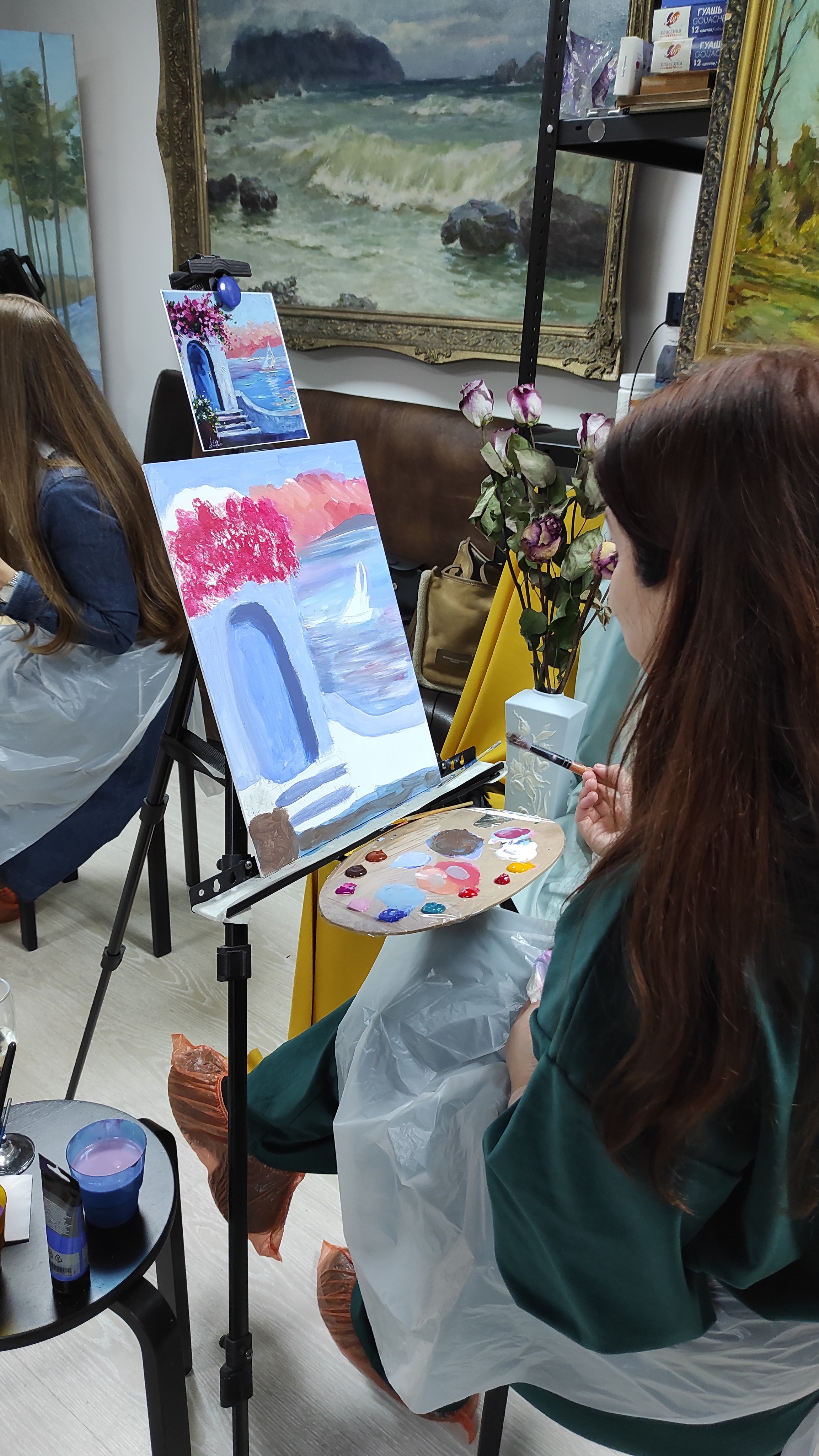 Арт-вечеринки. Арт-вечеринки и мастер-классы в Москве для взрослых и детей