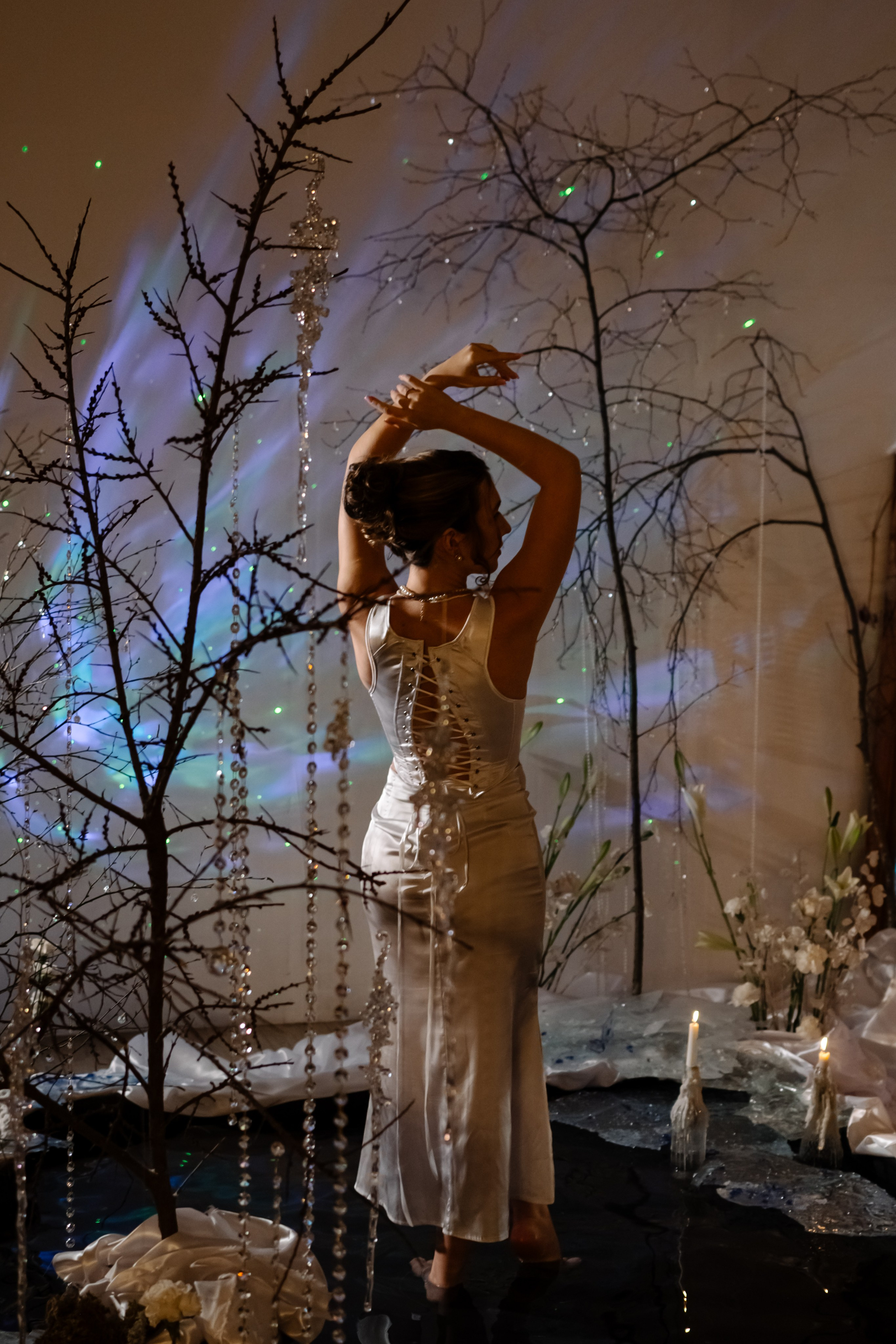 Индивидуальная. Со свечами. Свадебный и сеейный фотограф в Санкт-Петербурге Елена Худякова