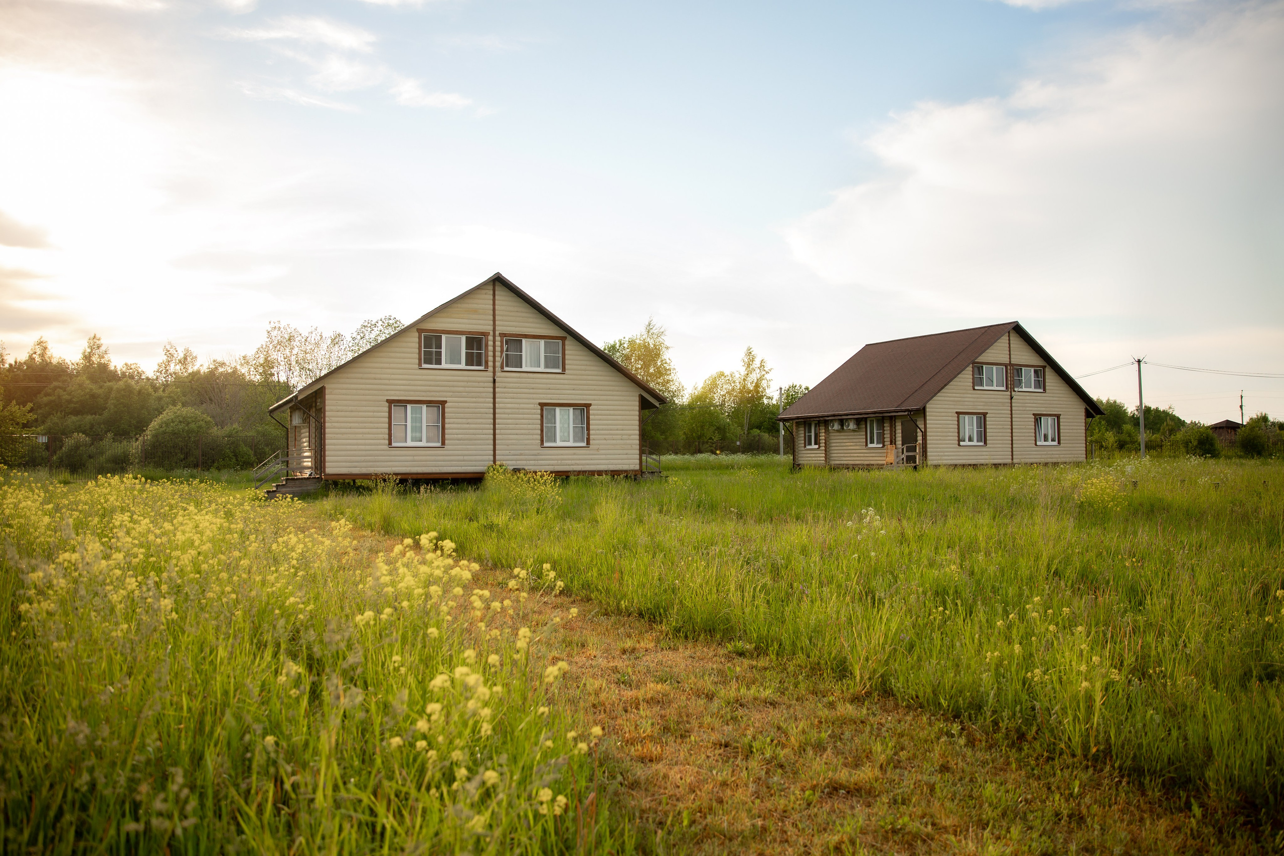 База отдыха в Тверской области. Территория. Фотограф недвижимости и контент-съемки в СПб