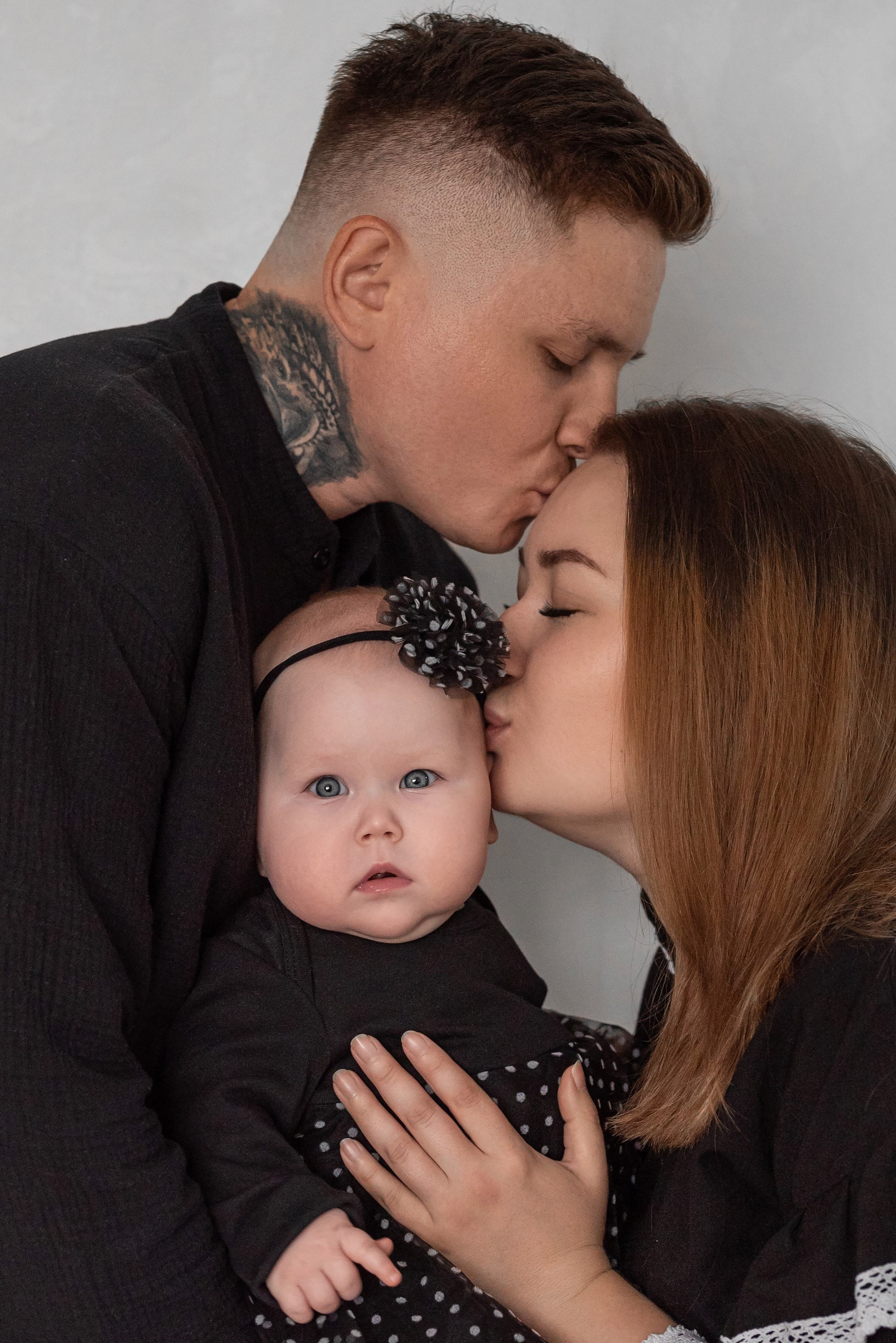 Эмиль, Адиля и Ассель. Фотограф в городе Салават