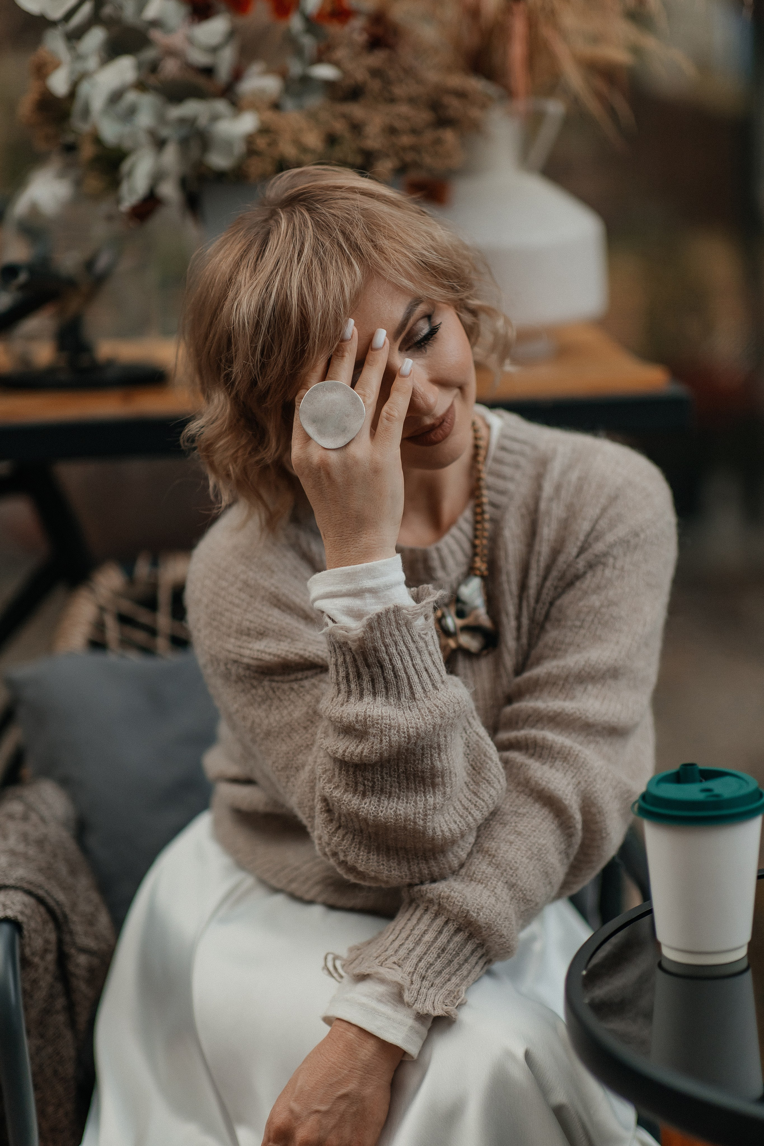 Маша и осень