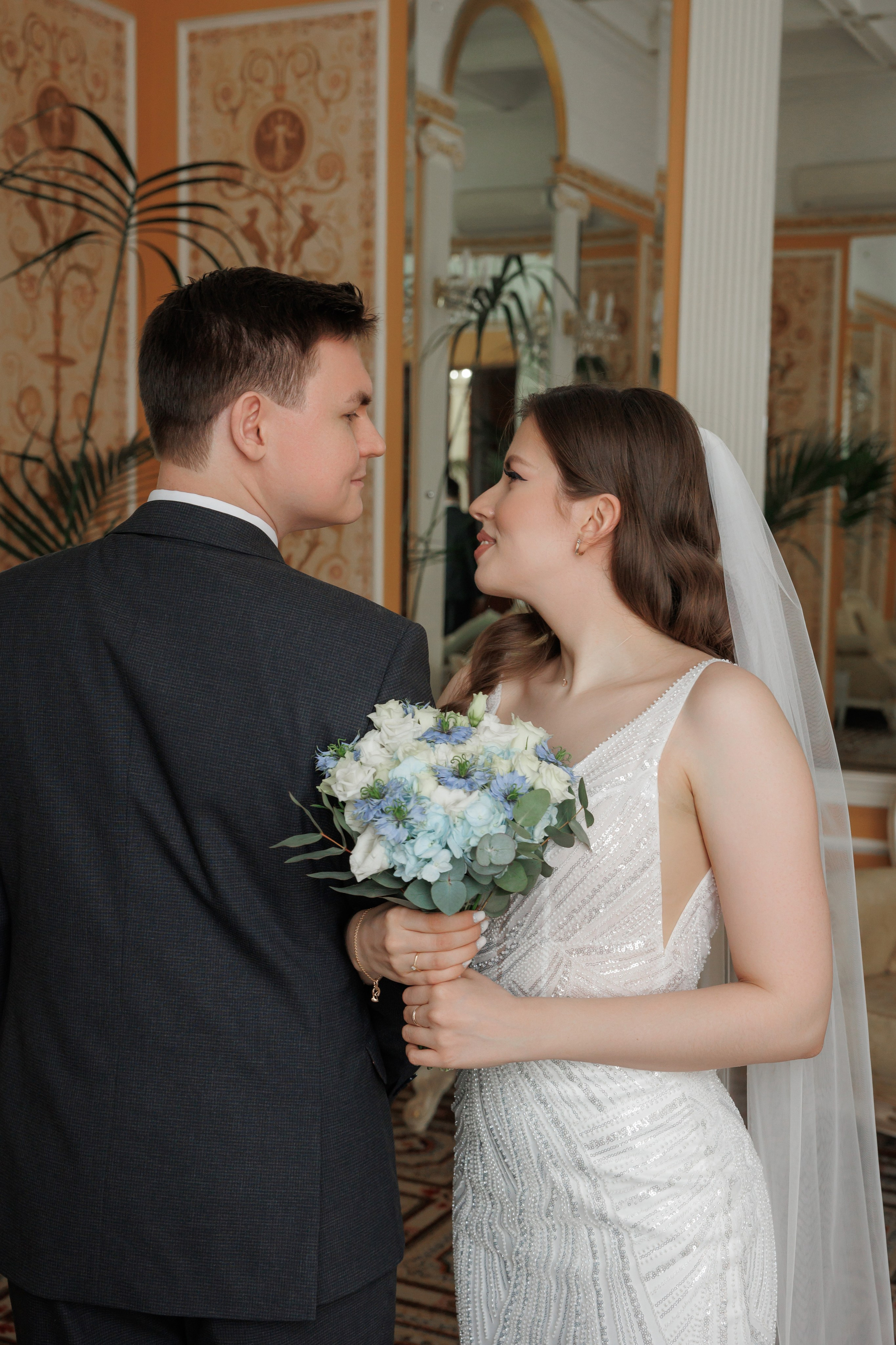 Даша и Дима, Грибоедовский ЗАГС. Свадебный и репортажный фотограф (Москва, Королев и другие)