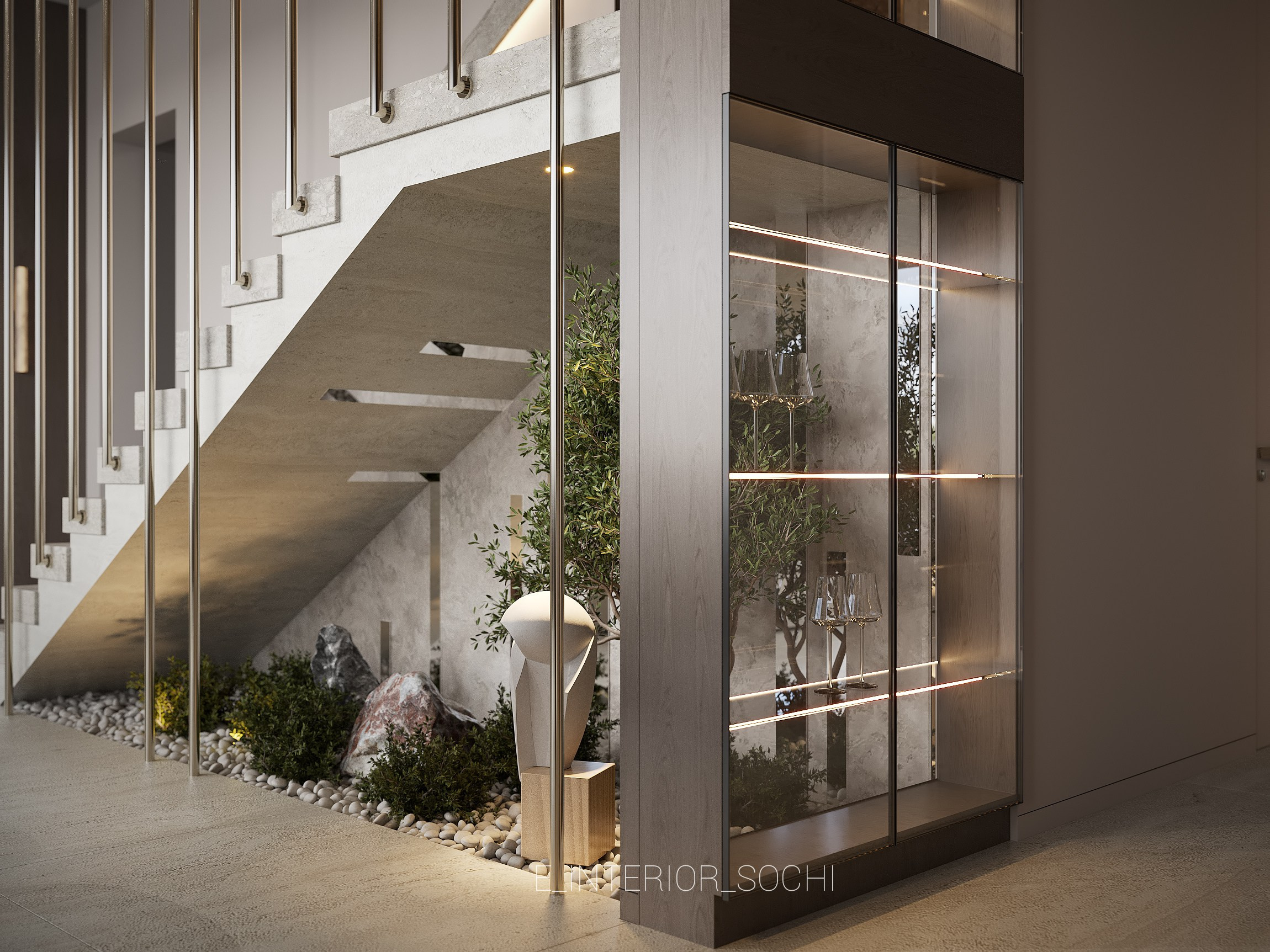 WINGSKY-STONEWOOD. Дизайн интерьера Евгения Тисленко