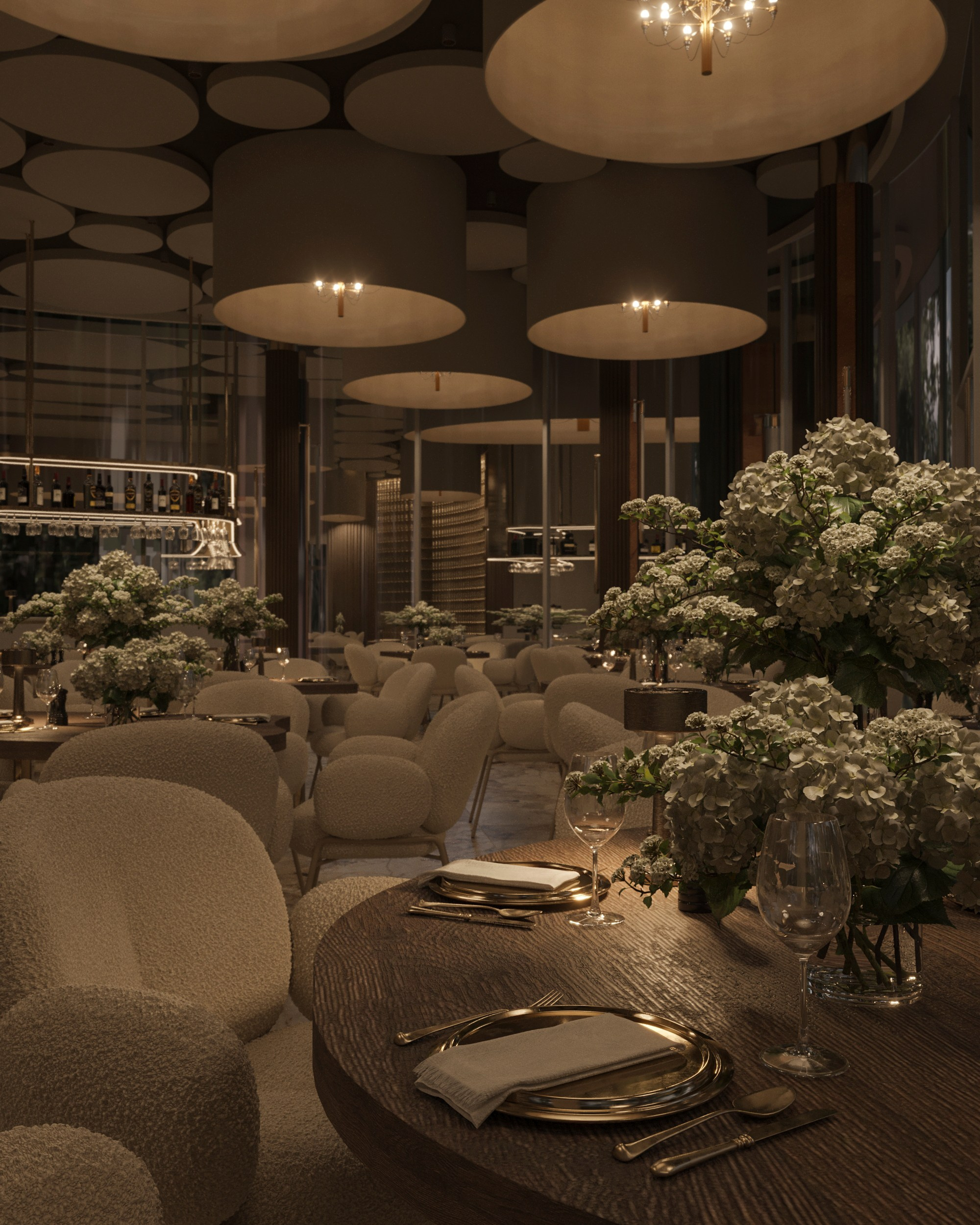 Restaurant in Moscow. 3D-визуализатор интерьеров Мария