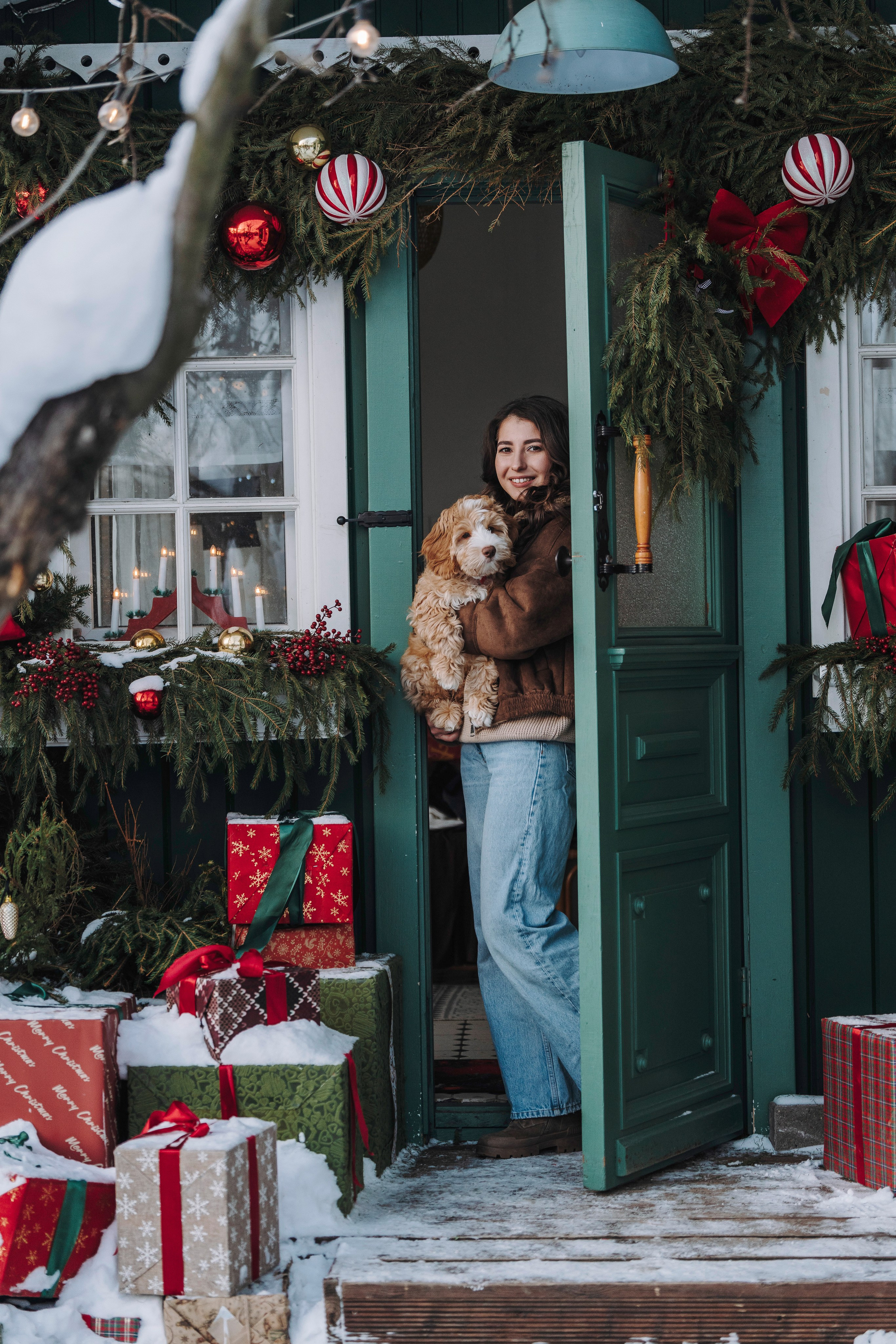 Мёрфи, Таня и Антон. Фотограф анималист в Спб недорого Олеся Майорова