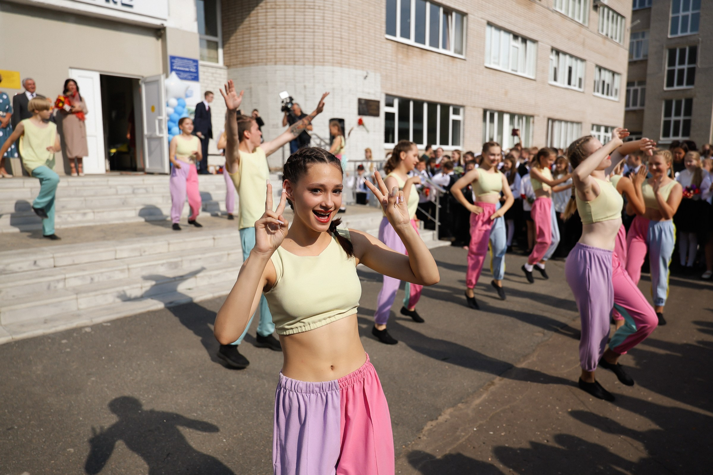 /РЕПОРТАЖ/ День знаний!. Свадебный фотограф Великий Новгород Станислав Кособудский