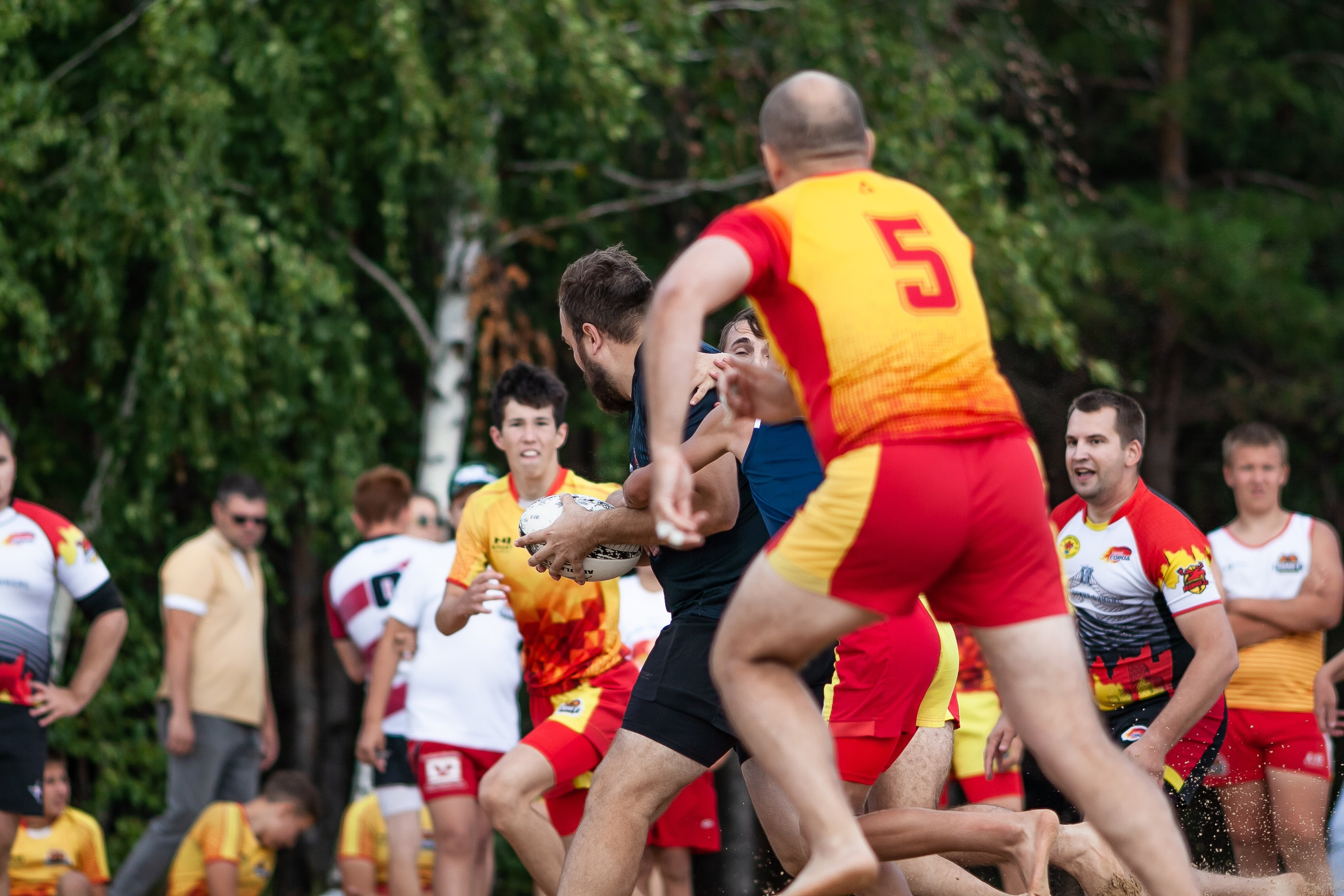 «Кубок «Молота» по пляжному Регби. Фотография