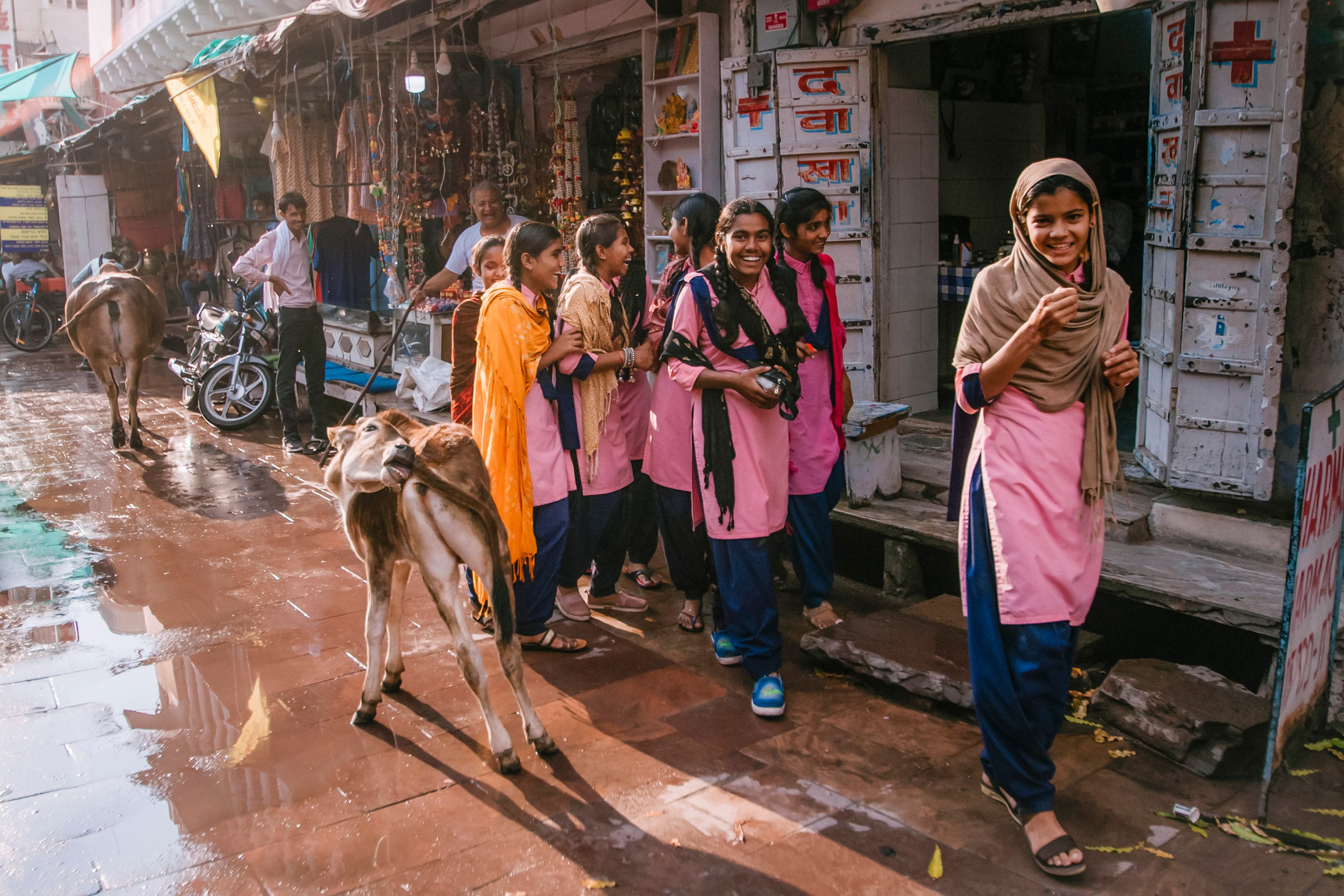 Pushkar street. Iraogo