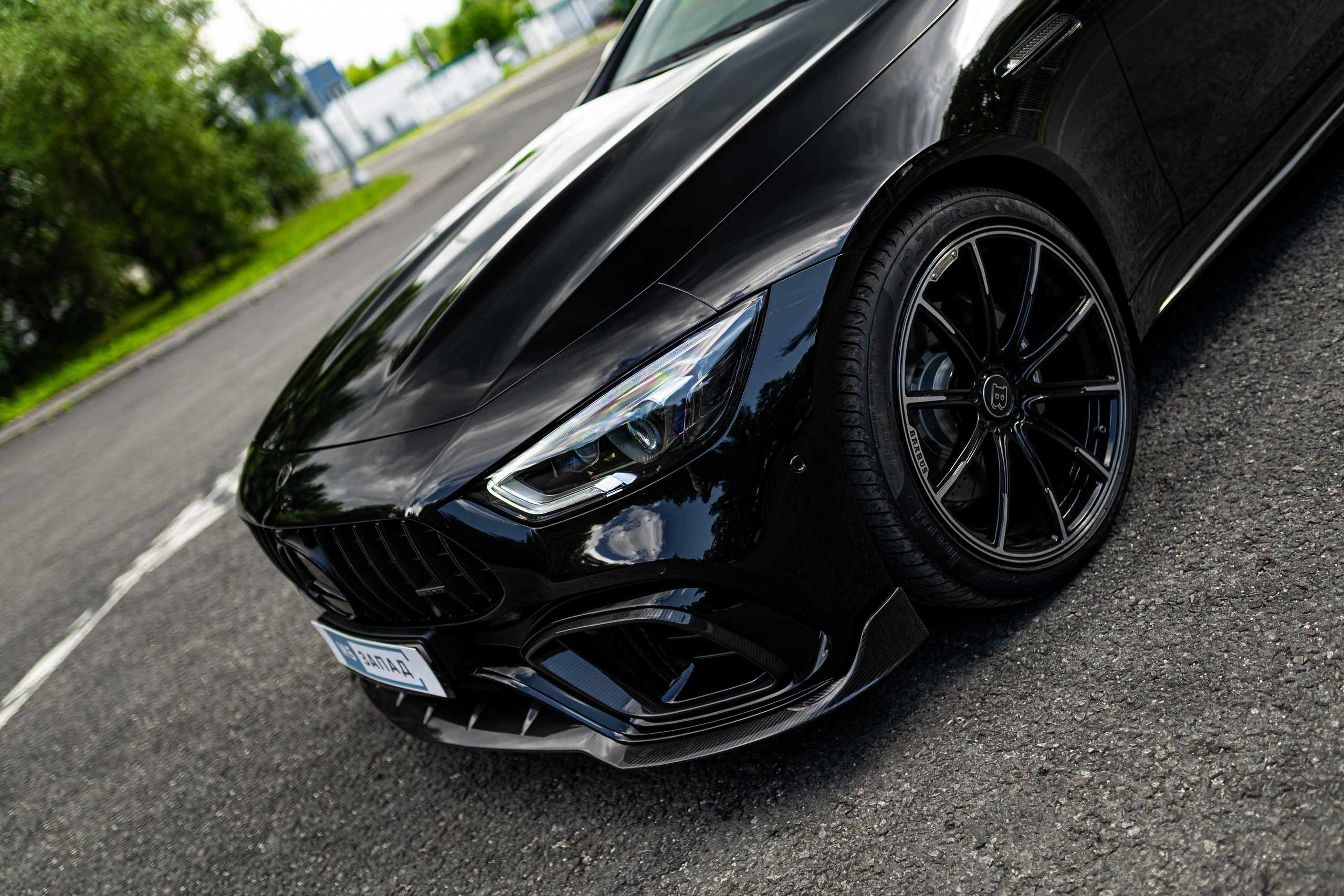 Mercedes-Benz GT 43 Brabus by MB Zapad. Автомобильный фотограф в Москве | Базилев Александр
