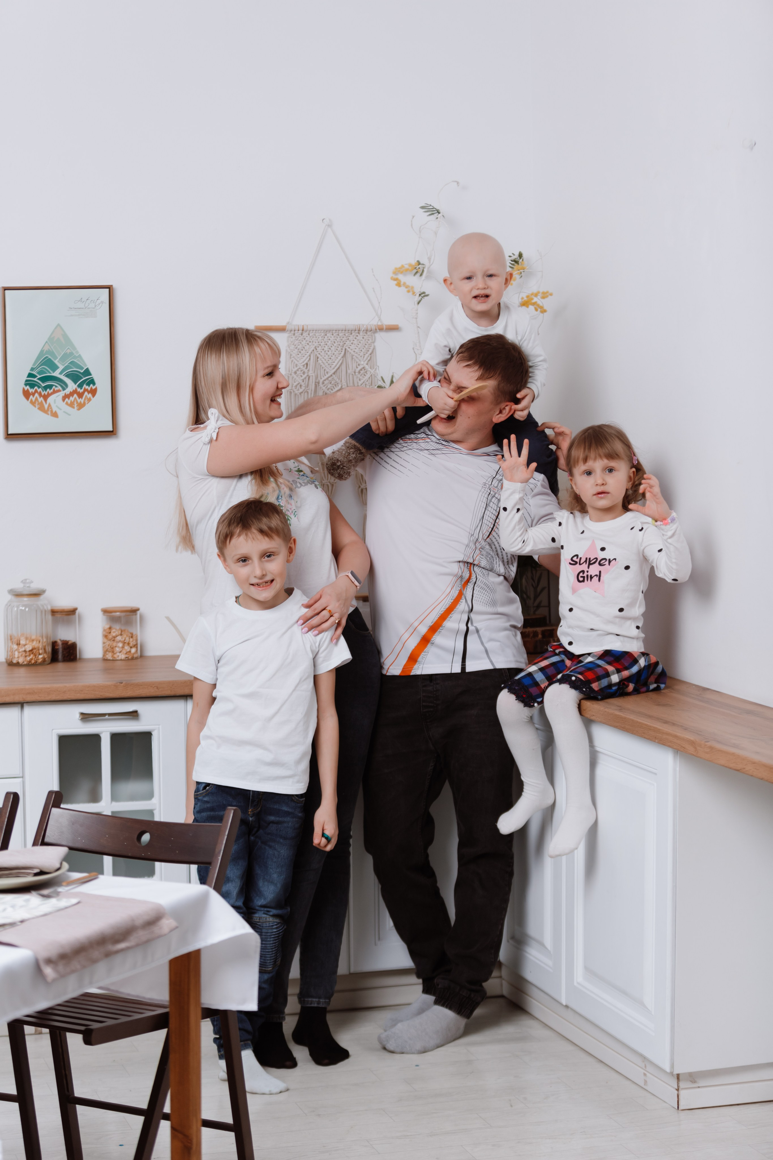 Большая семейная фотосессия. Профессиональный фотограф Надежда Антонова