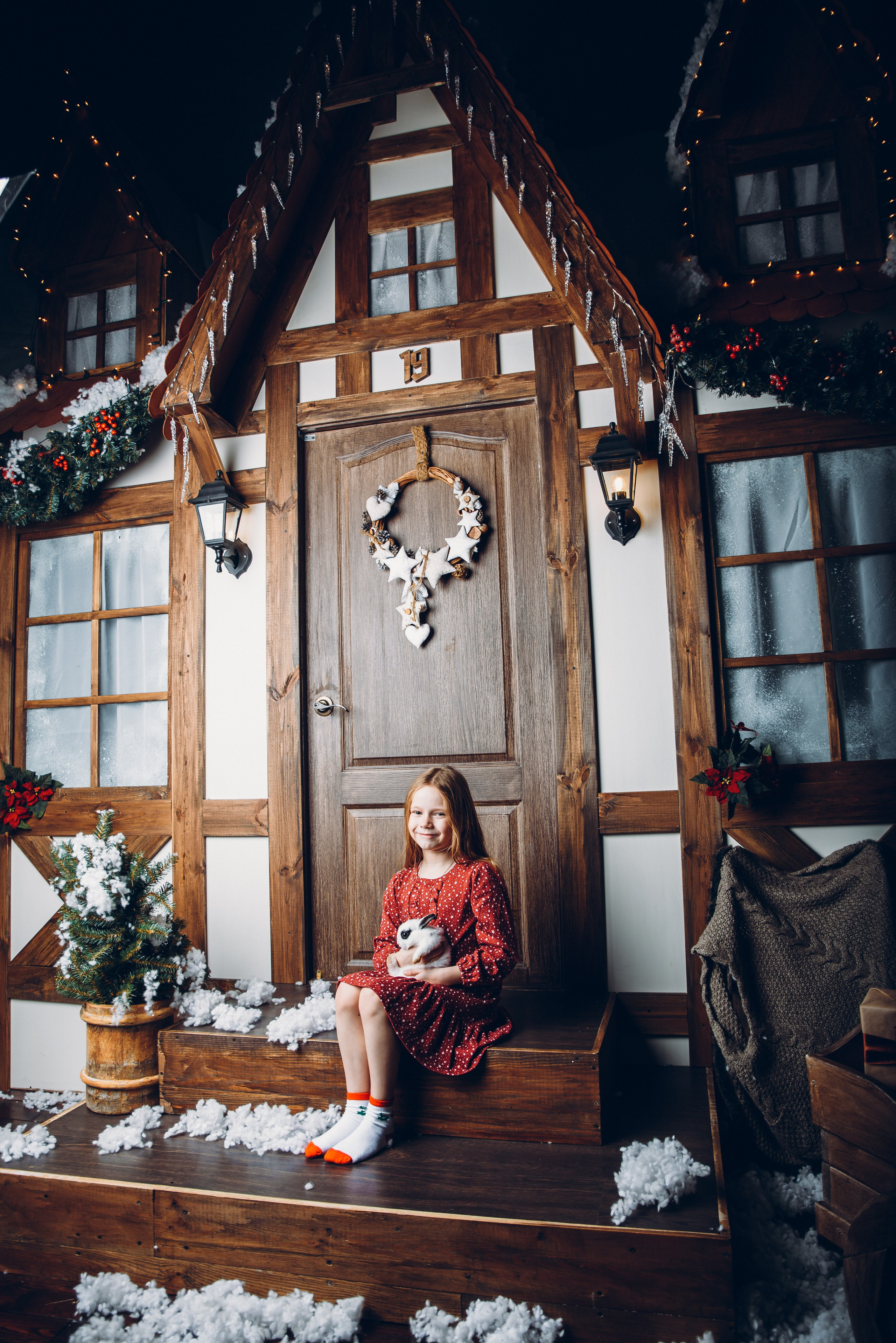 Новогодняя семейная фотосессия минск недорого