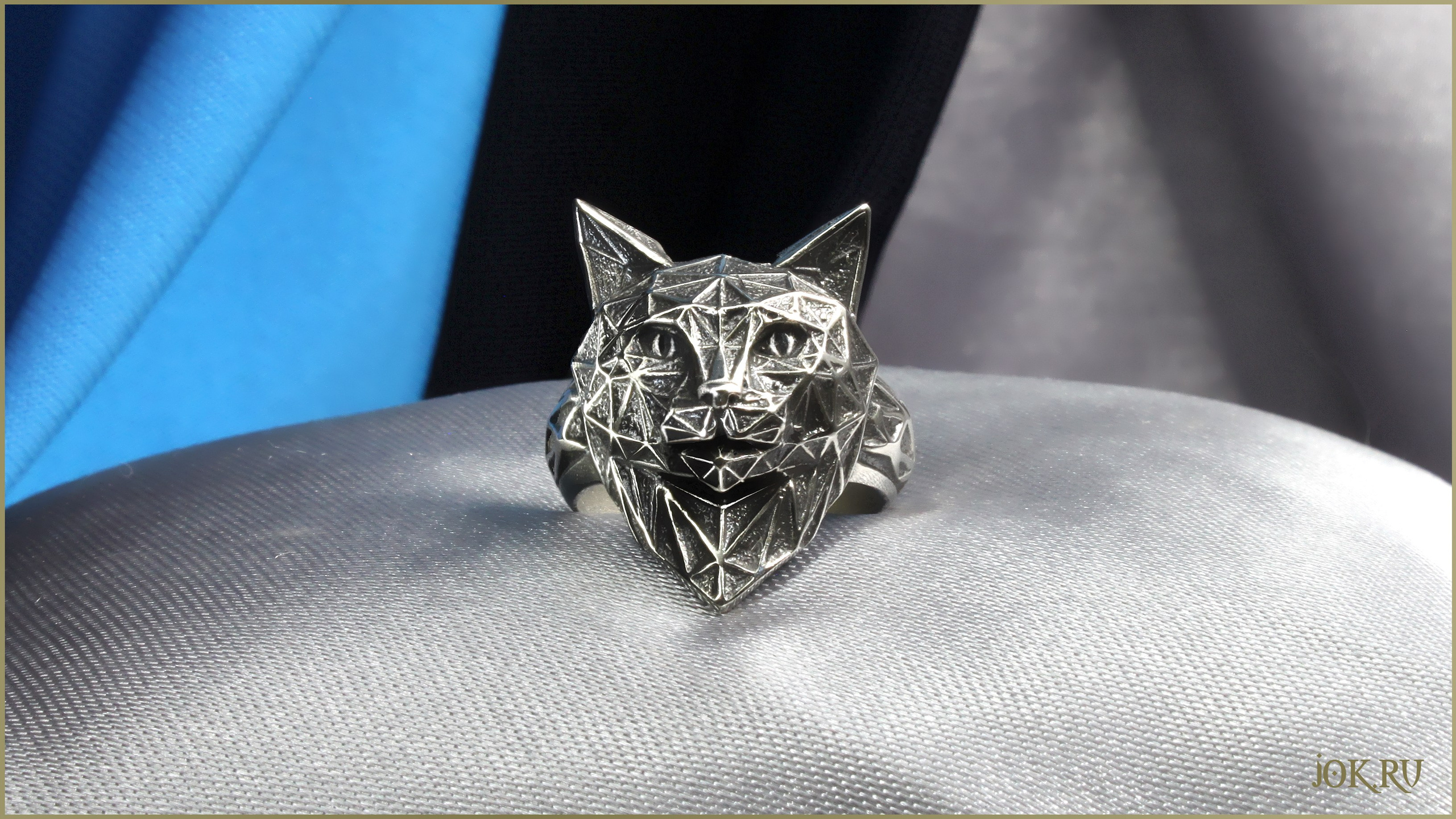 Кольцо Бастет: Современный Женский Амулет Защиты с Изображением Кошки