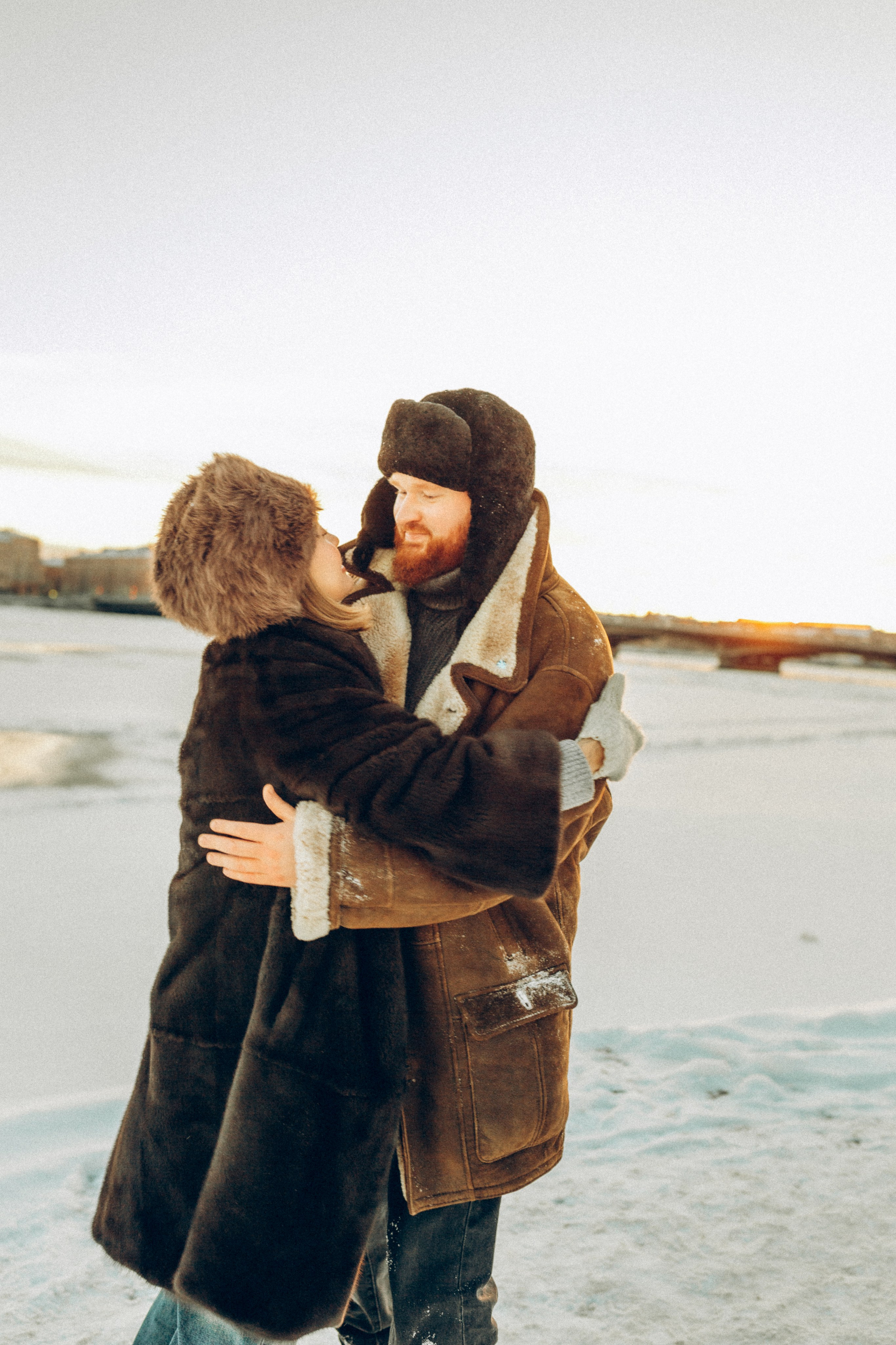 LoveStory зимняя. Фотограф Санкт-Петербург Князева Елизавета
