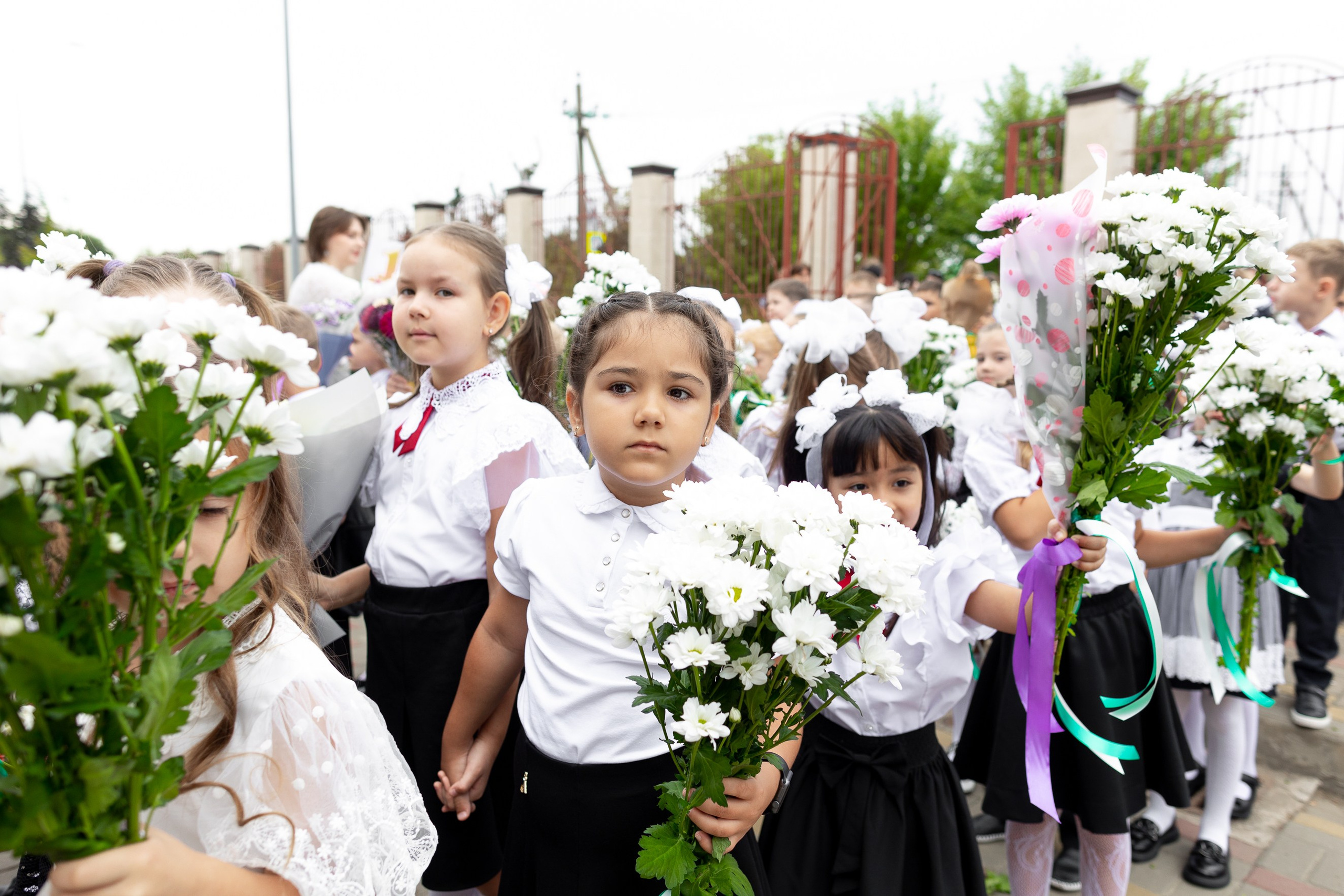 Школа № 61 им. Лавриненко, 1-е сентября | Фото. Фото и видеосъемка любых мероприятий в городе Краснодаре и Краснодарском крае. Щеколдин Антон
