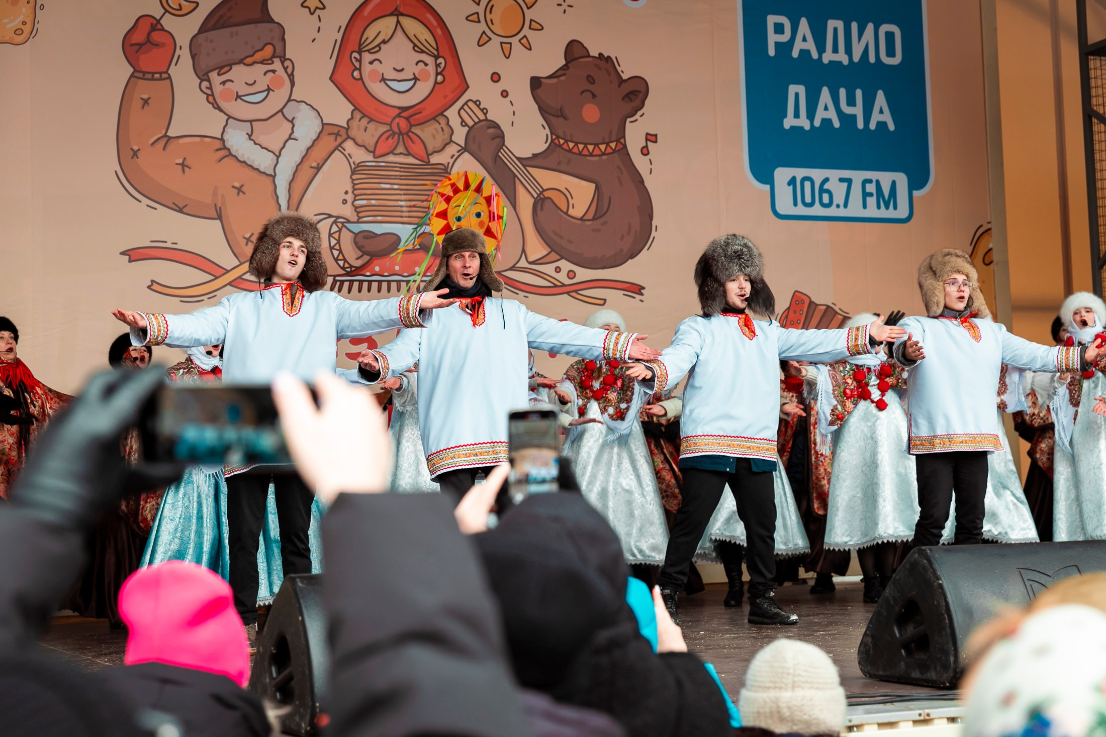 Масленица в берёзовой роще. Фотограф в Новосибирске Сергей Белов