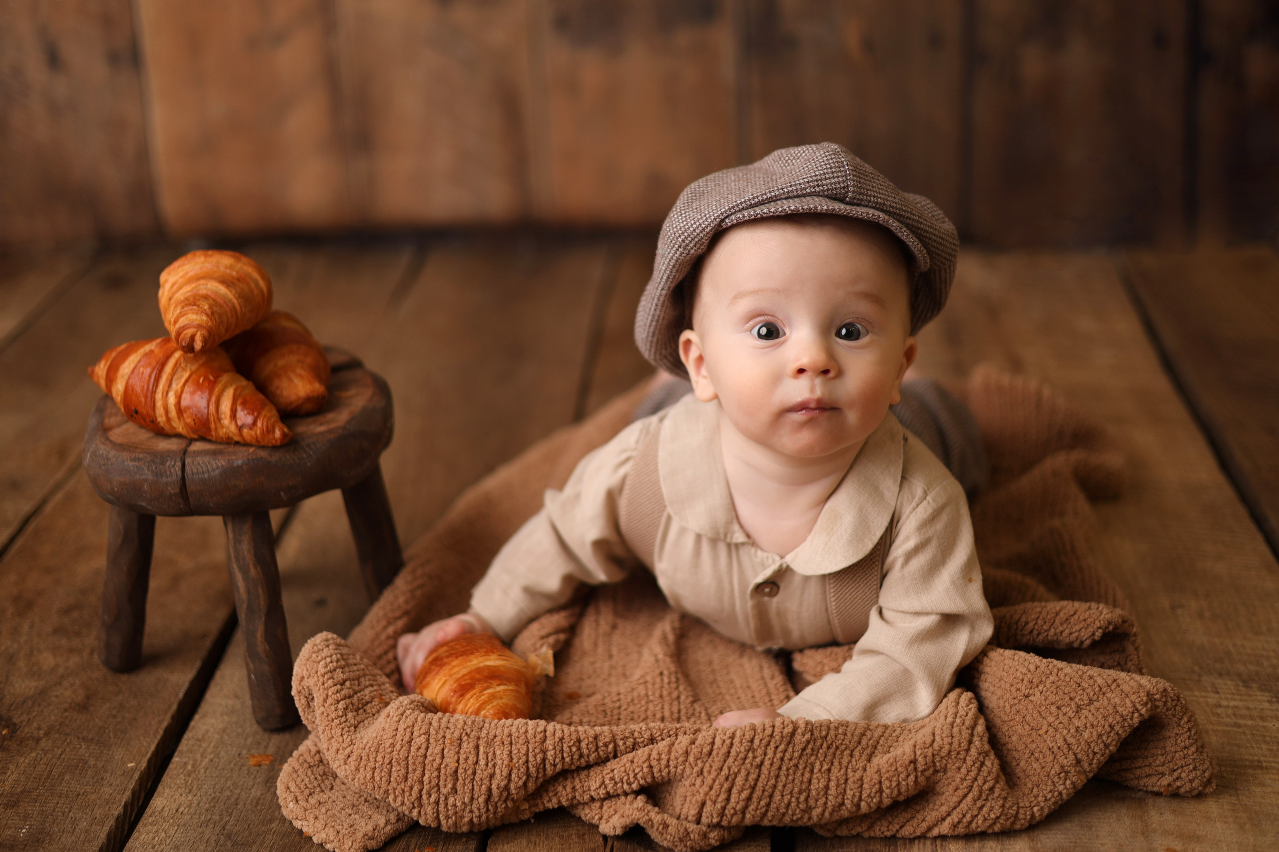 Фотосъемка малыша в 6 месяцев в Москве. Фотограф новорожденных Москва. Ньюборн фотограф Москва