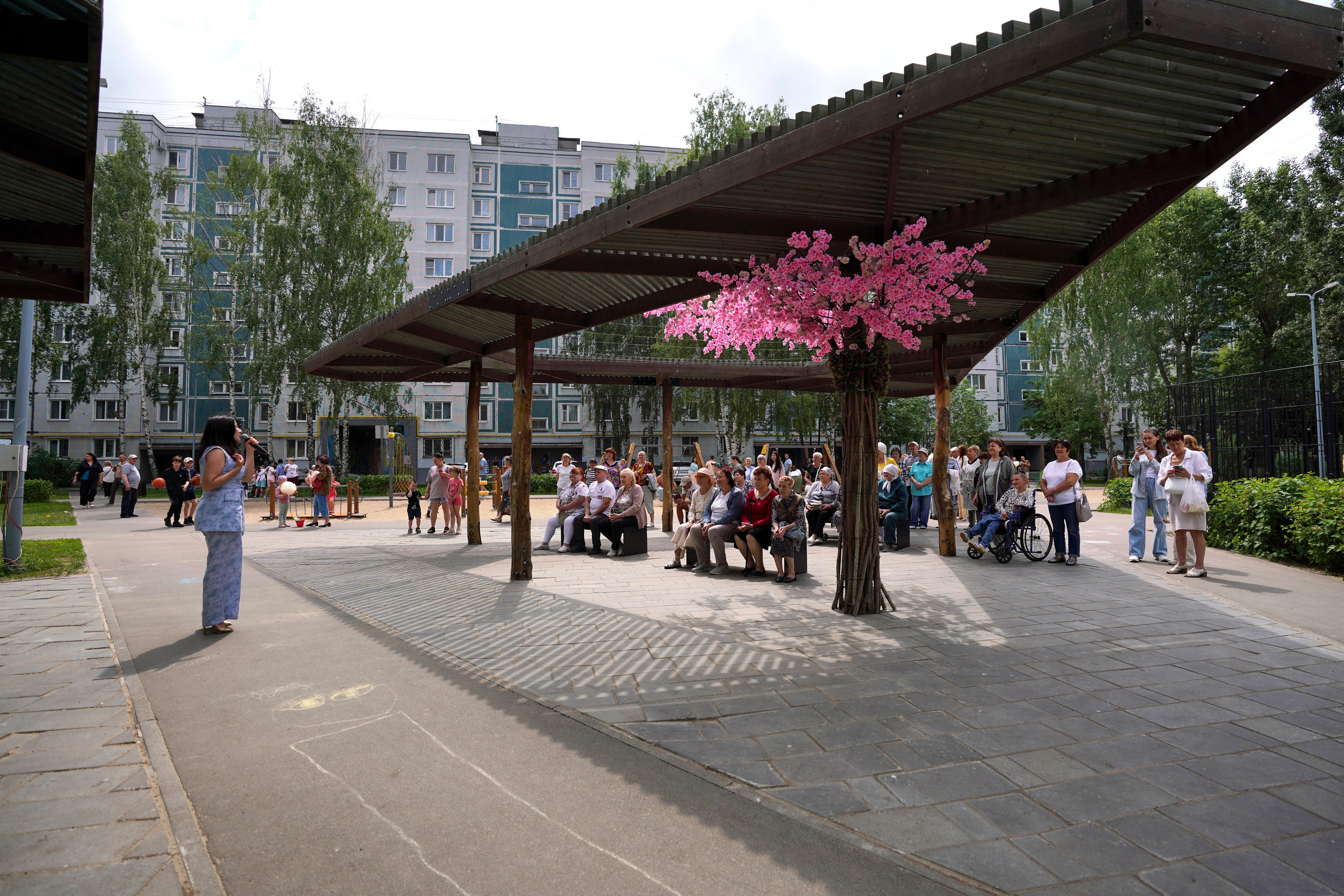 «Наш двор» ул. М.Чуйкова 25 Казань, 2025. Фотограф Казань