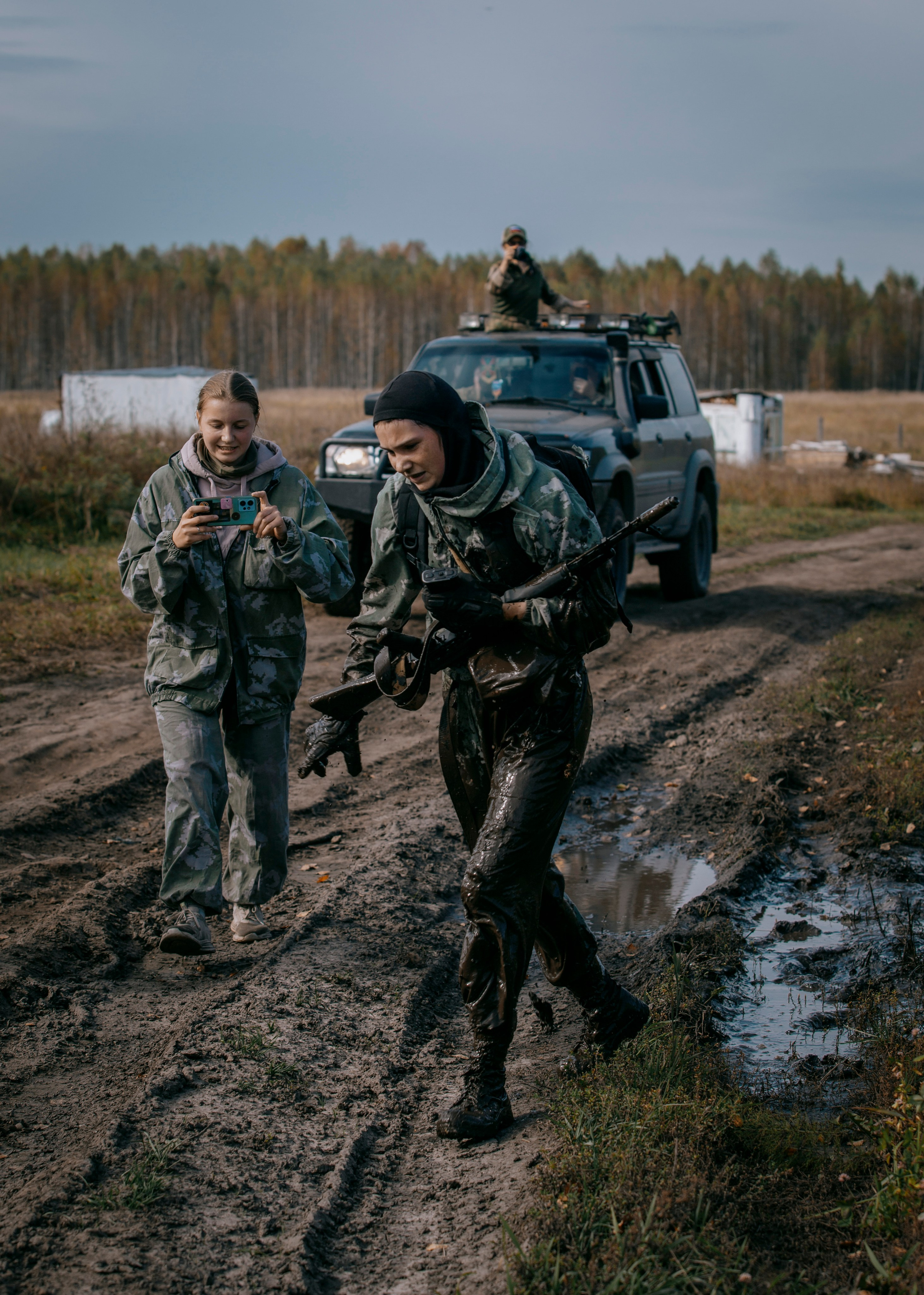 Квалификационные испытания. Сдача на шеврон «Боевая Единица». Портретный фотограф в Москве Дарья Цезария