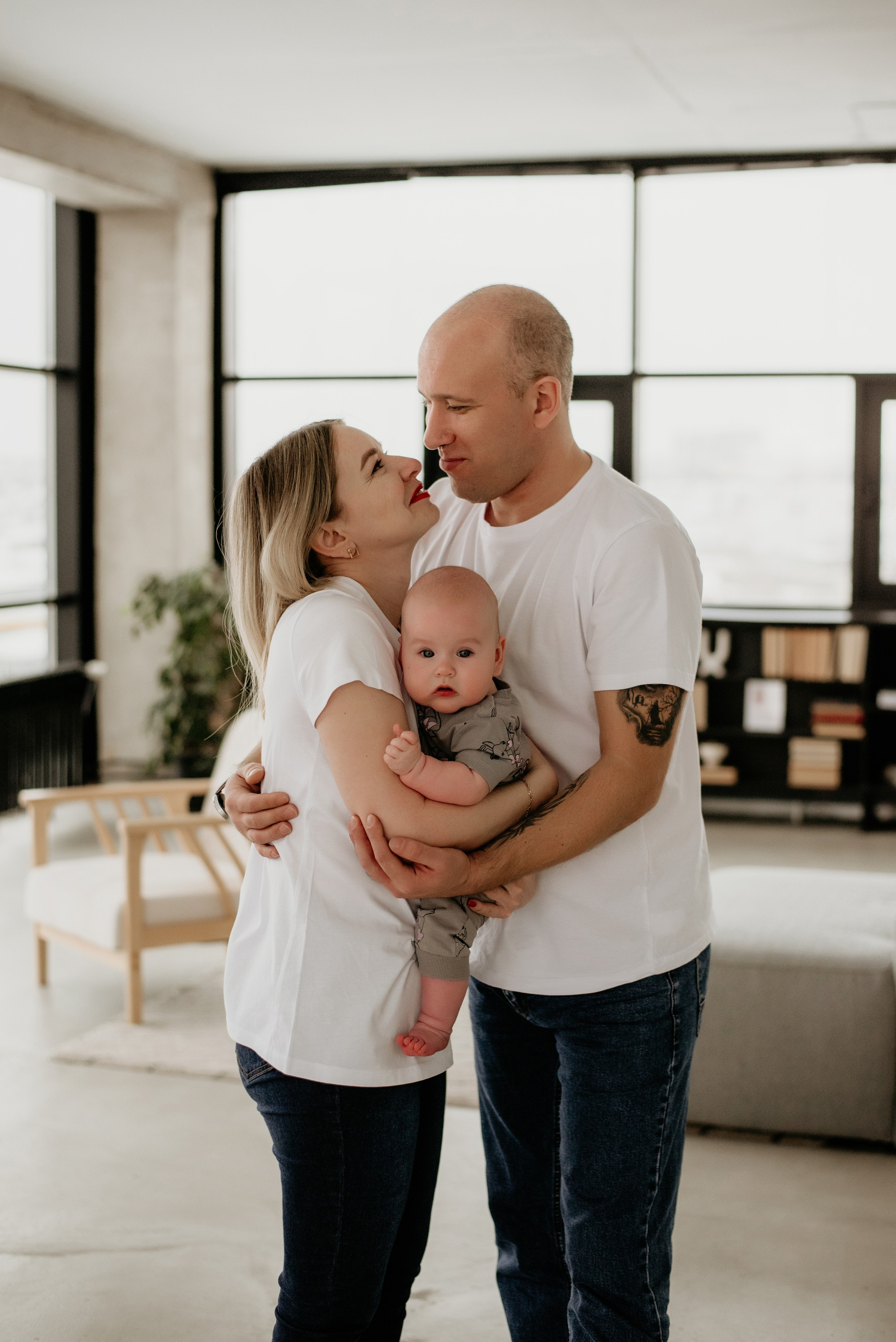 Family. Марина Колосова, детский фотограф и фотограф новорожденных в Красноярс