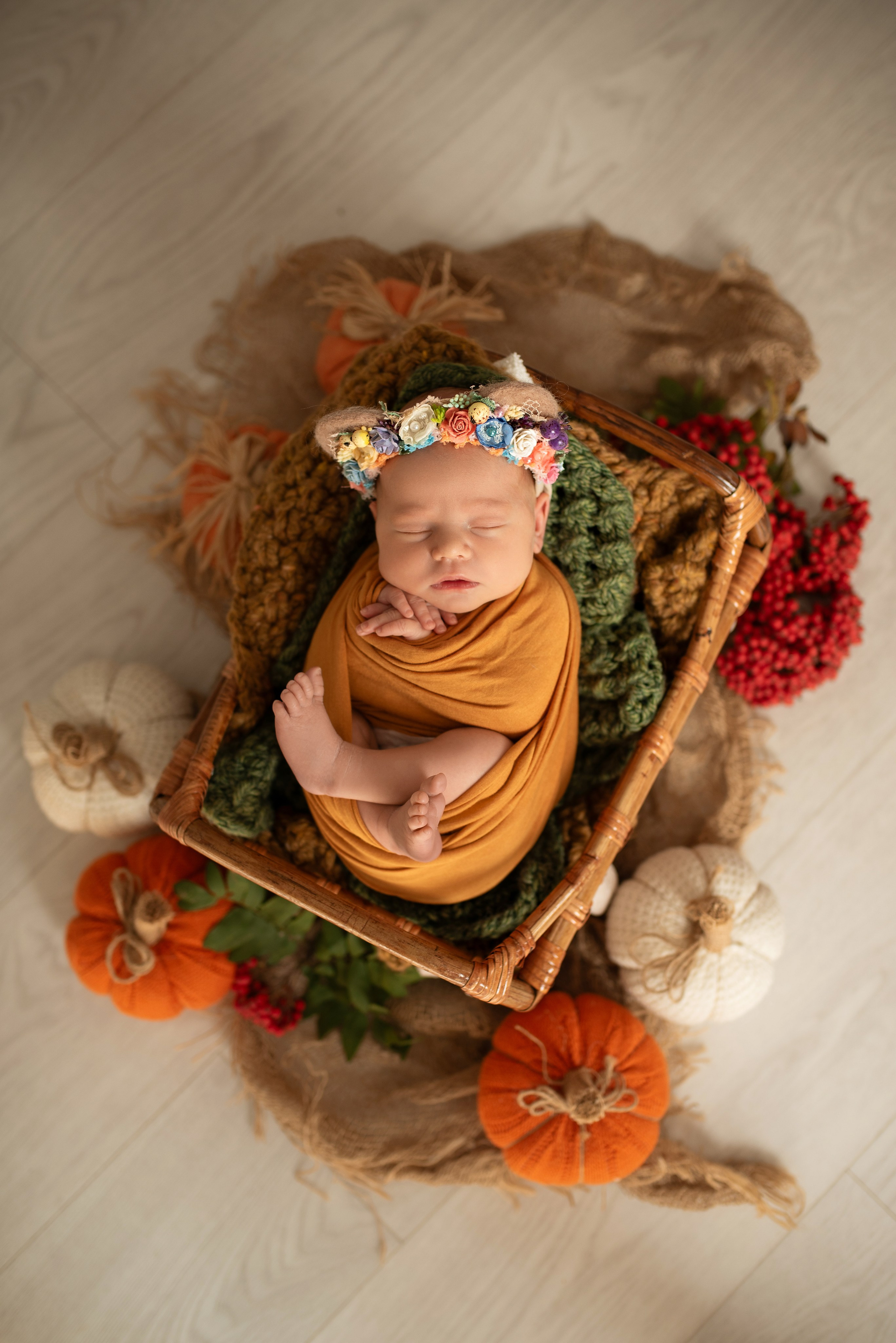 Новорожденные девочки. Фотограф новорожденных и детей до года в Челябинске Иванова Елена