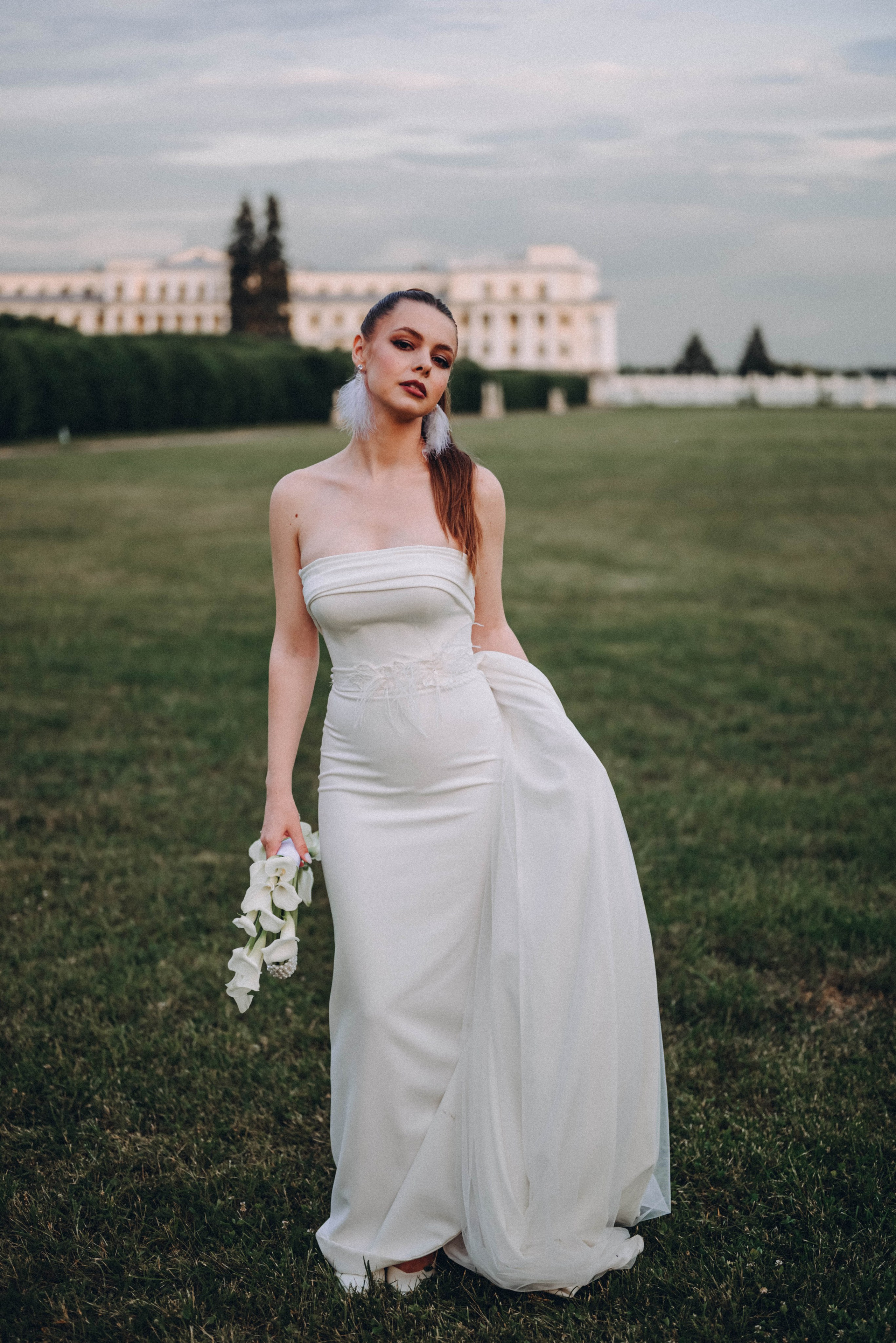 Невеста в Архангельском. Фотограф Анастасия Монах