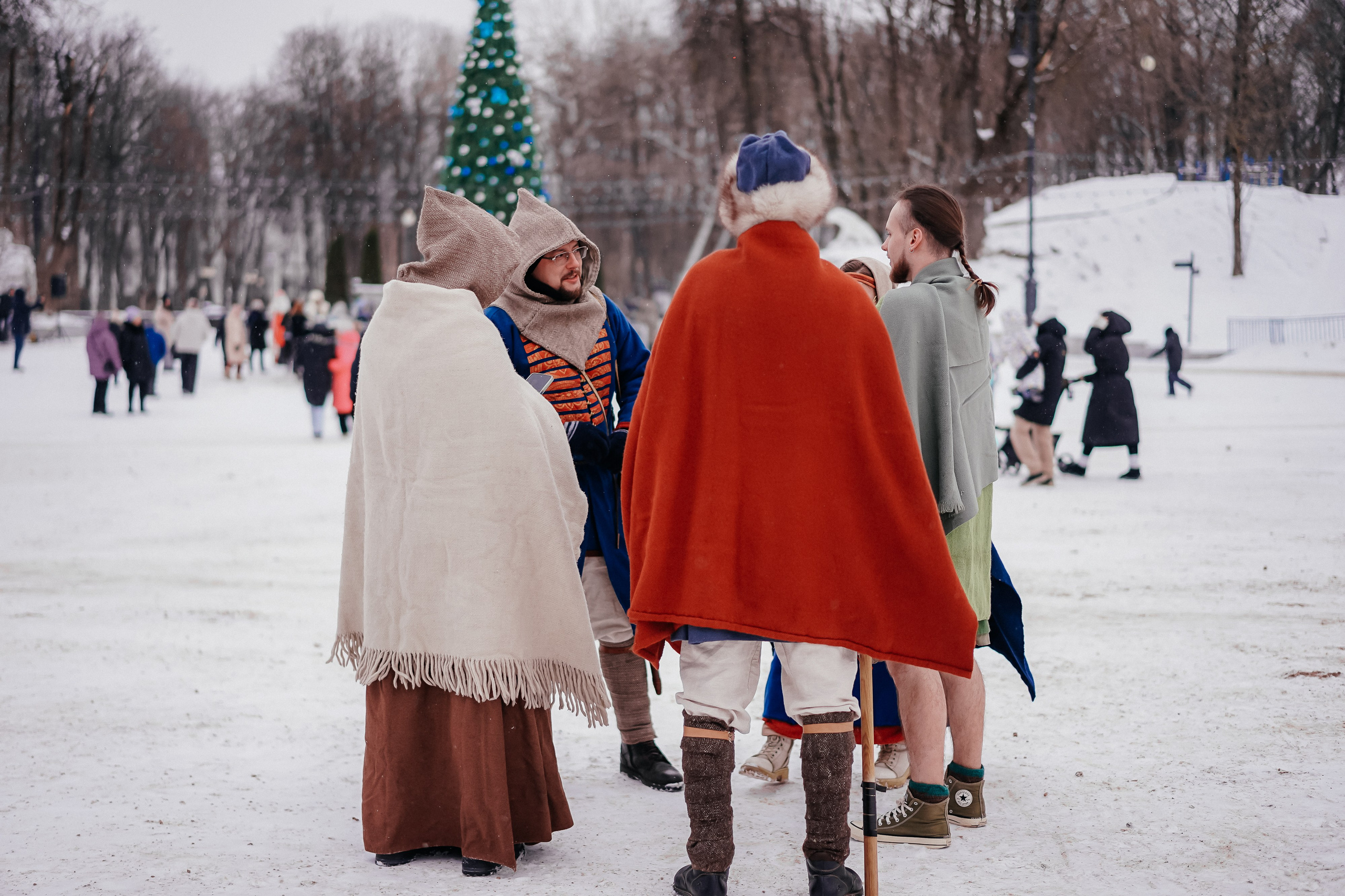 «Предновогодний переполох» Лопатинский сад, 14.12.2024. Фотограф и видеограф Смоленск | Студия Цезарь