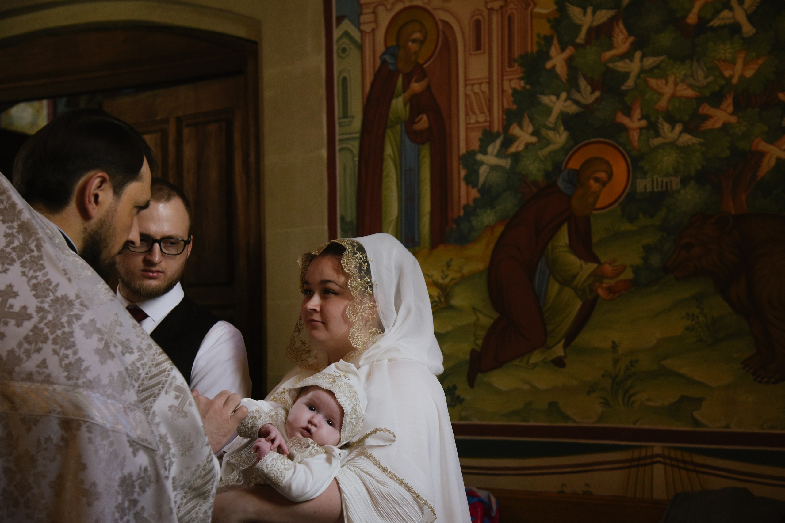 Таинство крещения Виктории. Фотограф Лола Волна, город Москва