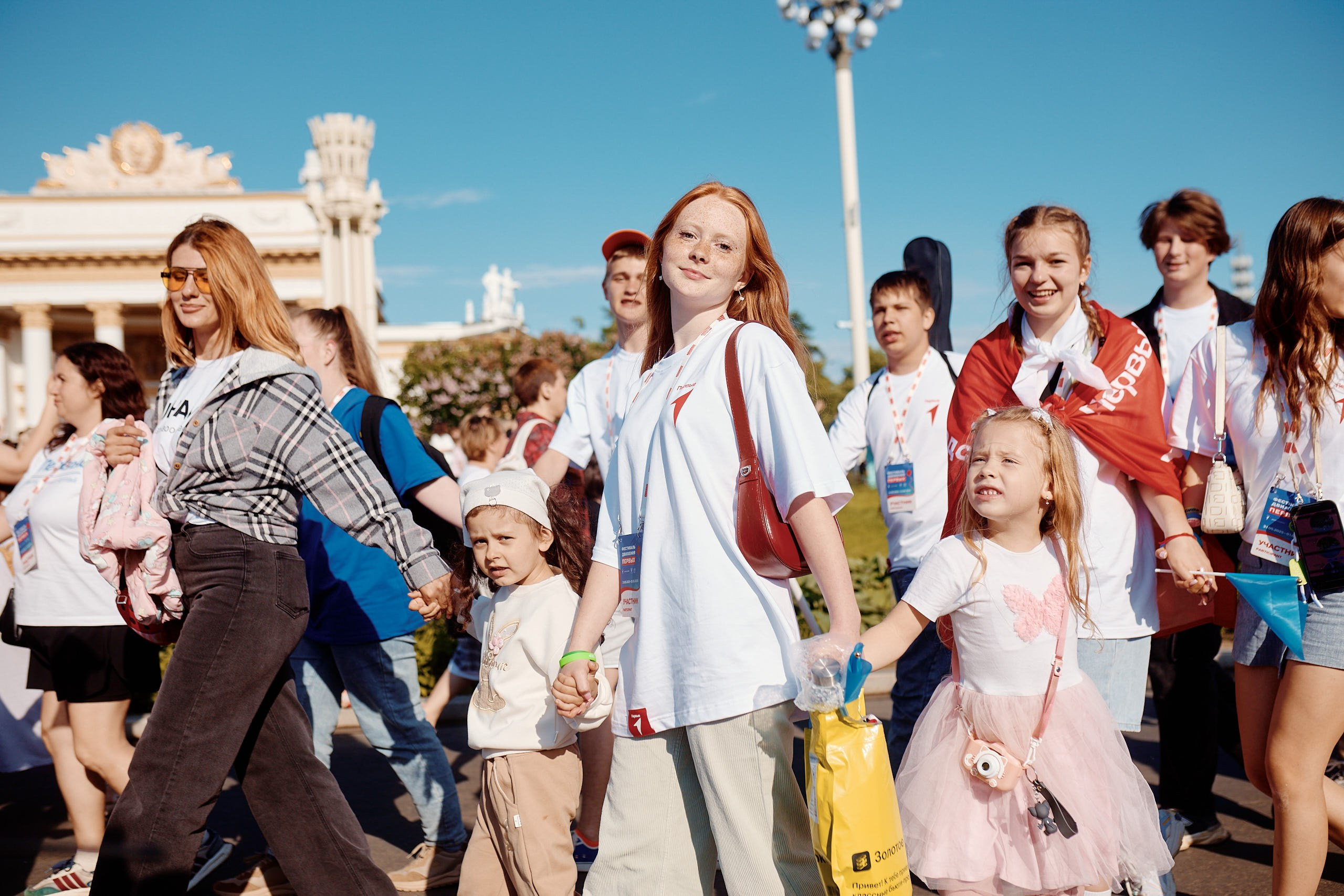 Фестиваль Движения Первых 2025. Репортажная съемка в Москве