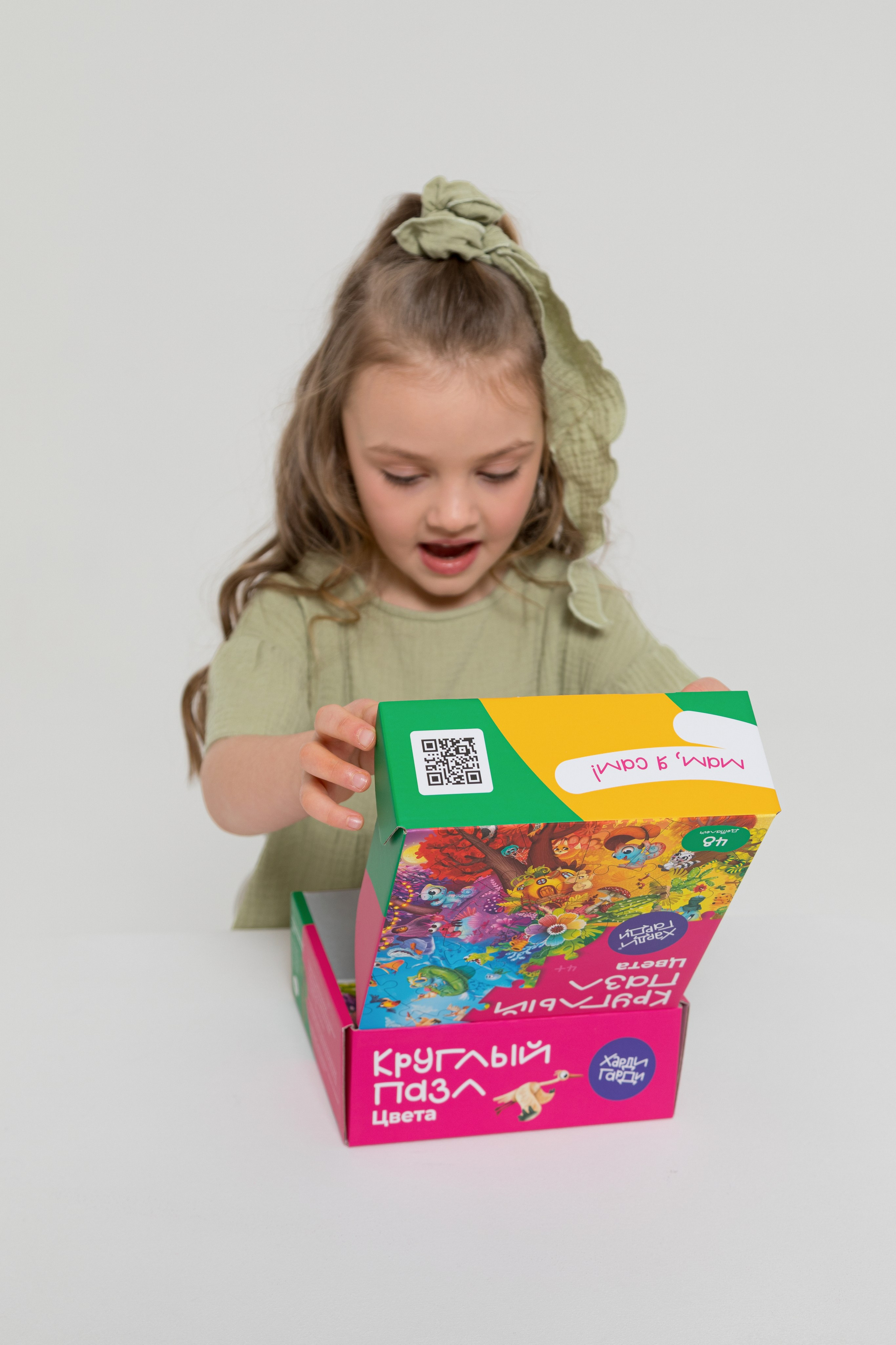 Имиджевая и каталожная съёмка для бренда детских пазлов. Детский и контент фотограф Надя Волкова Санкт-Петербург