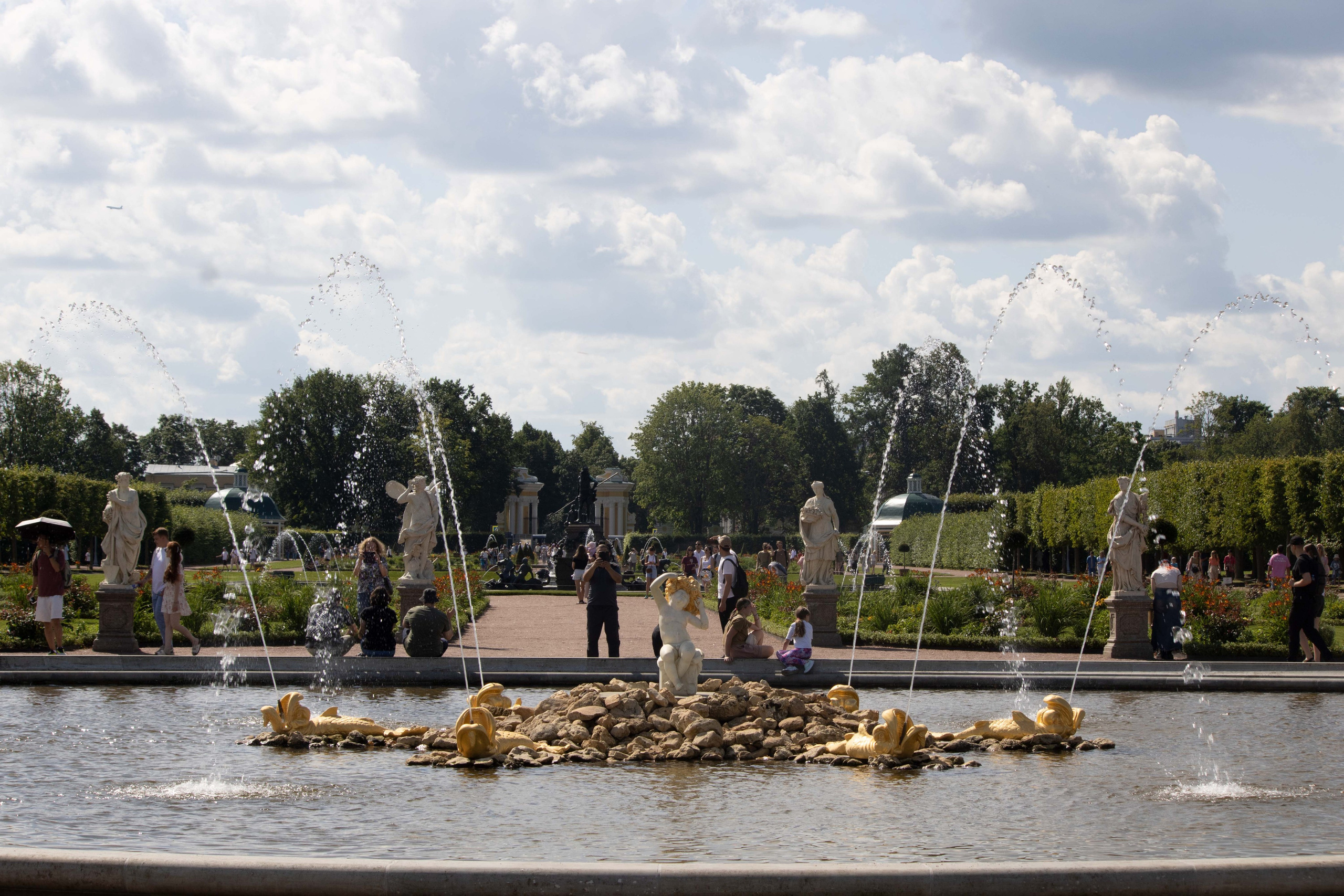 Верхний сад,  Петергоф