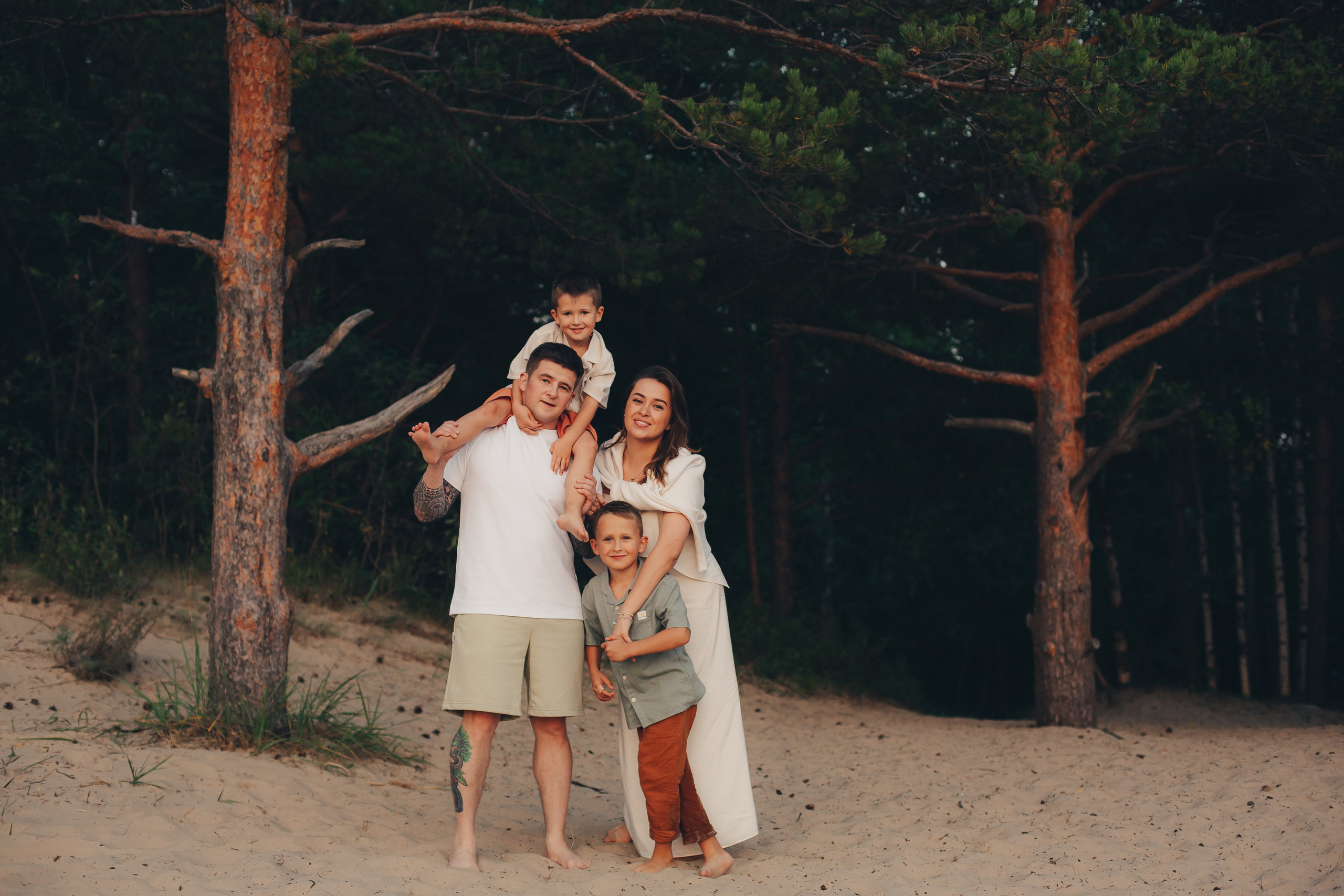 Семейная фотосессия. Фотограф Евгения Мальцева, Архангельск