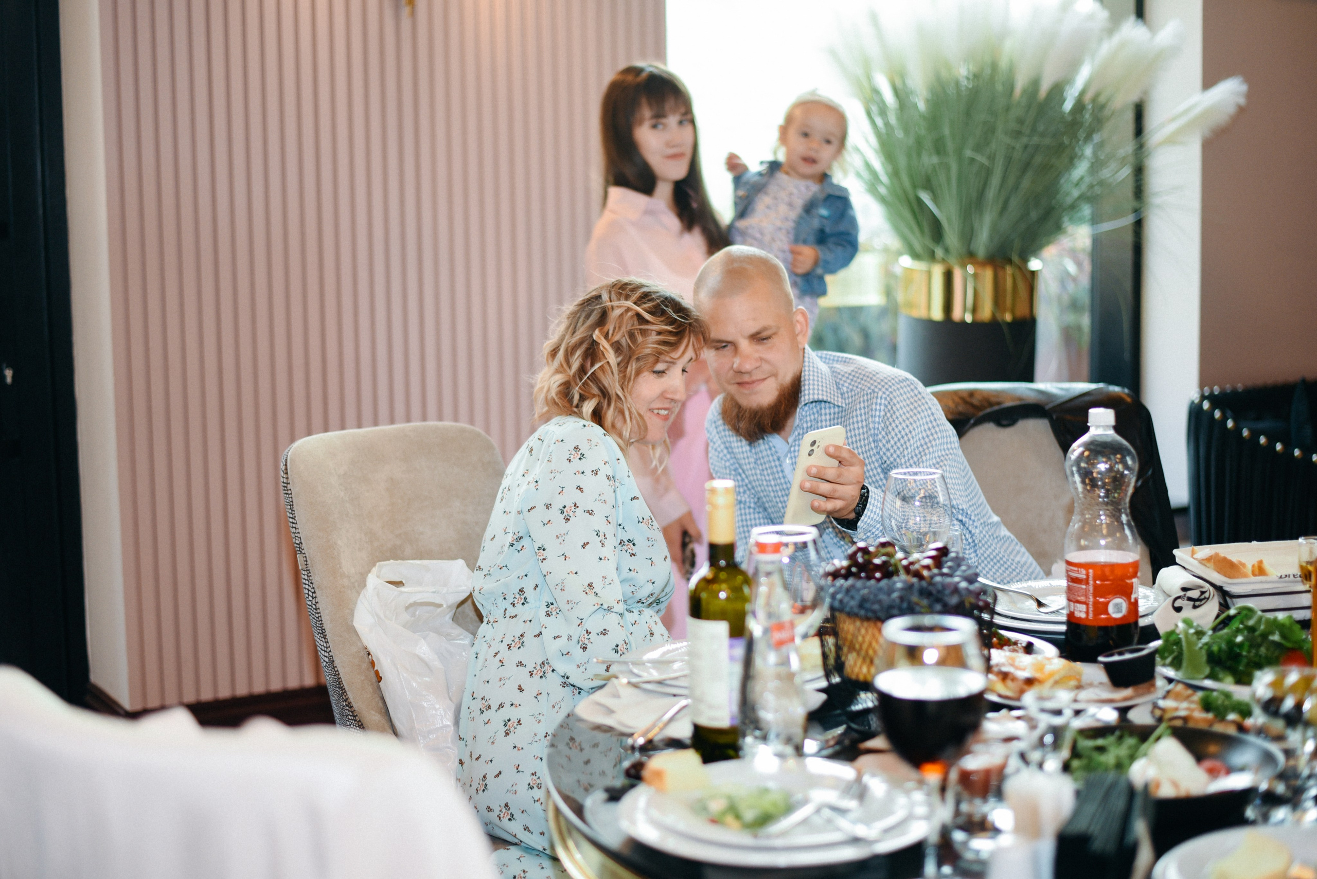 Виктор и Ангелина Банкет на 100 гостей Ресторан Segreto. Фотограф Лола Волна, город Москва