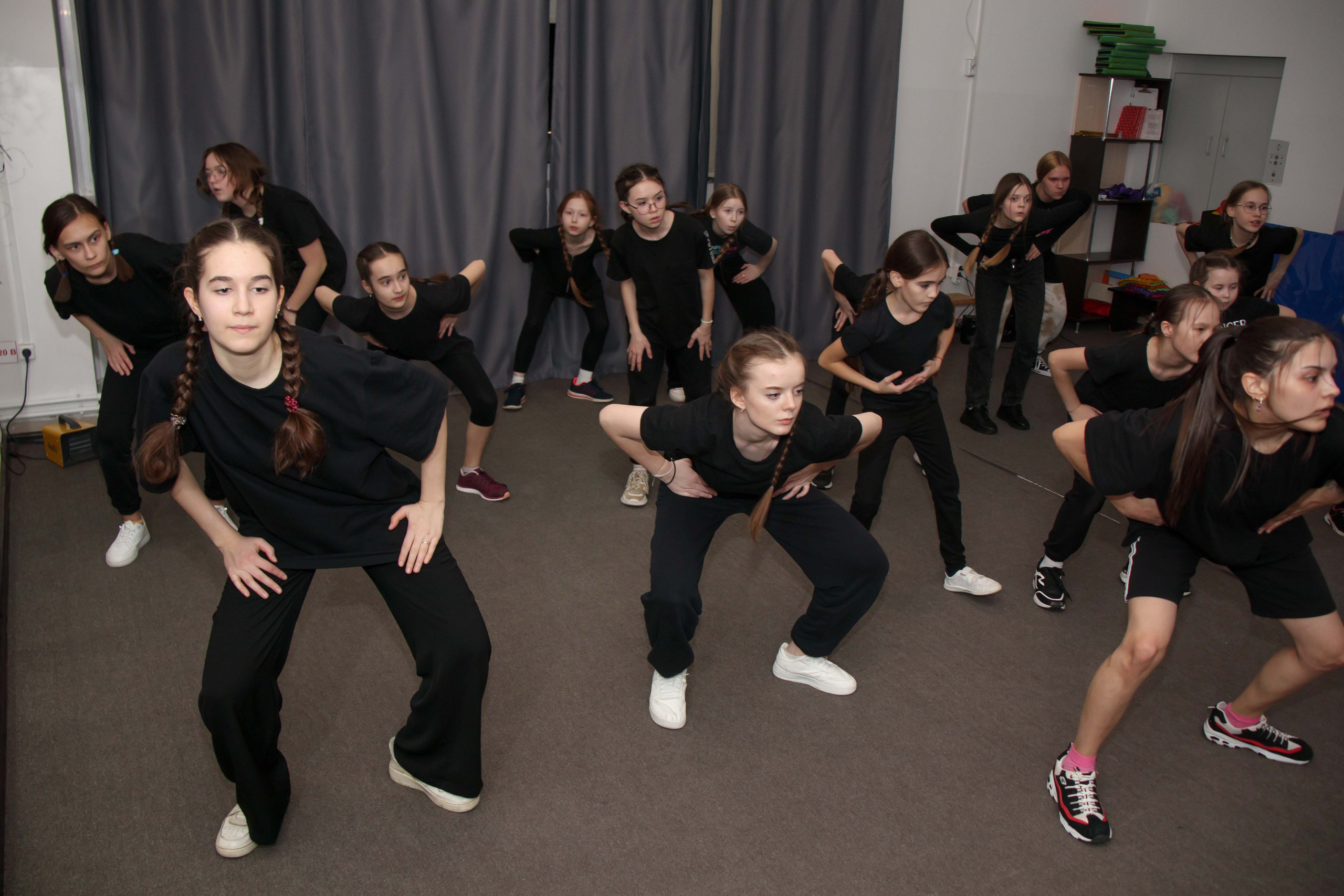 Тренировка в танц. школе. Репортажный Фотограф