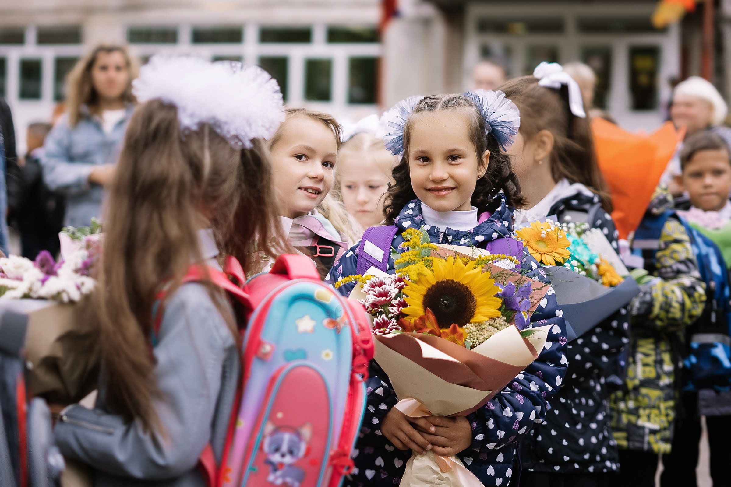 Первый звонок. Семейный и свадебный фотограф в Москве Леванова Александра