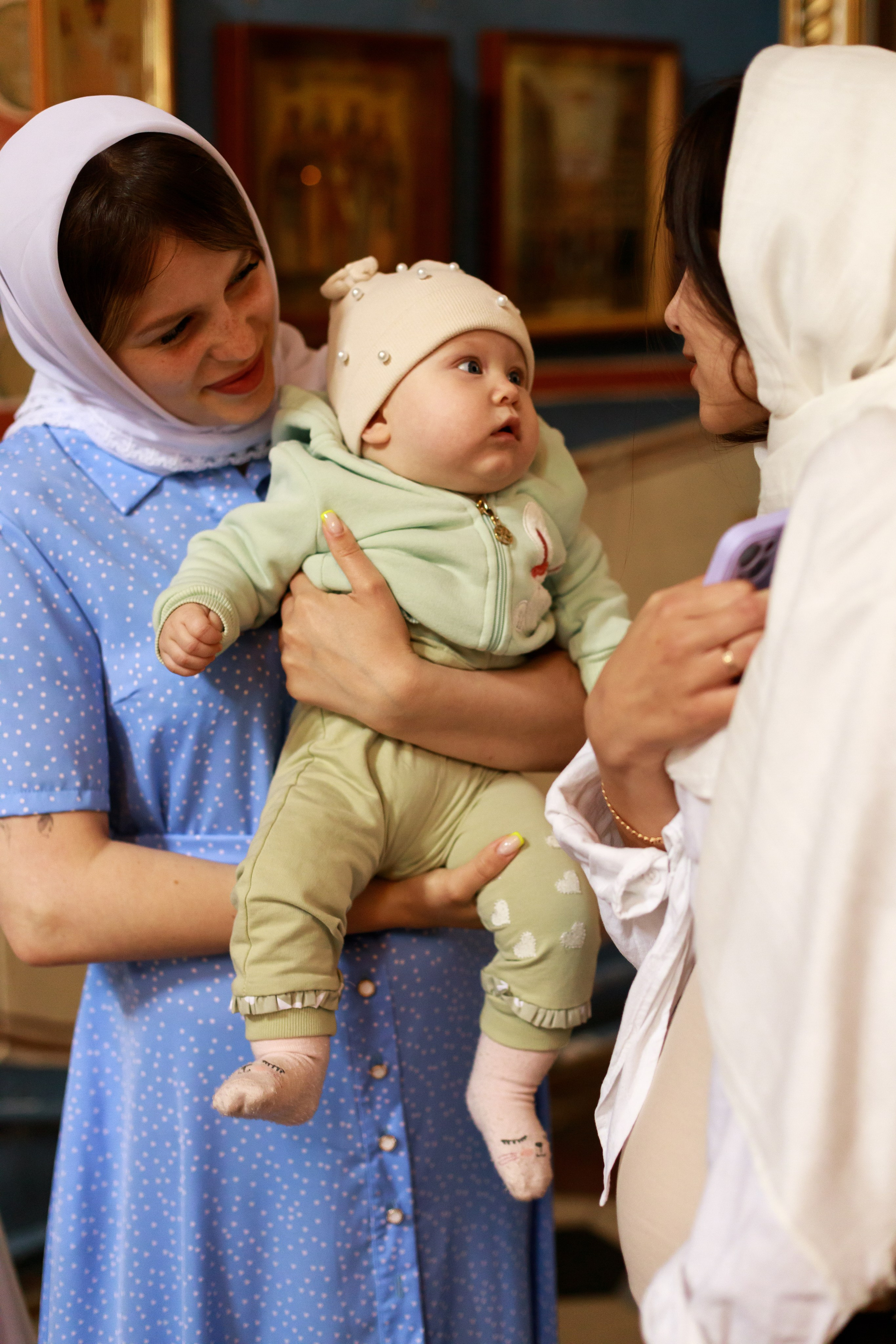 Крещение Ульяши. Фотограф Тверь. Свадебные, семейные, индивидуальные фотосессии