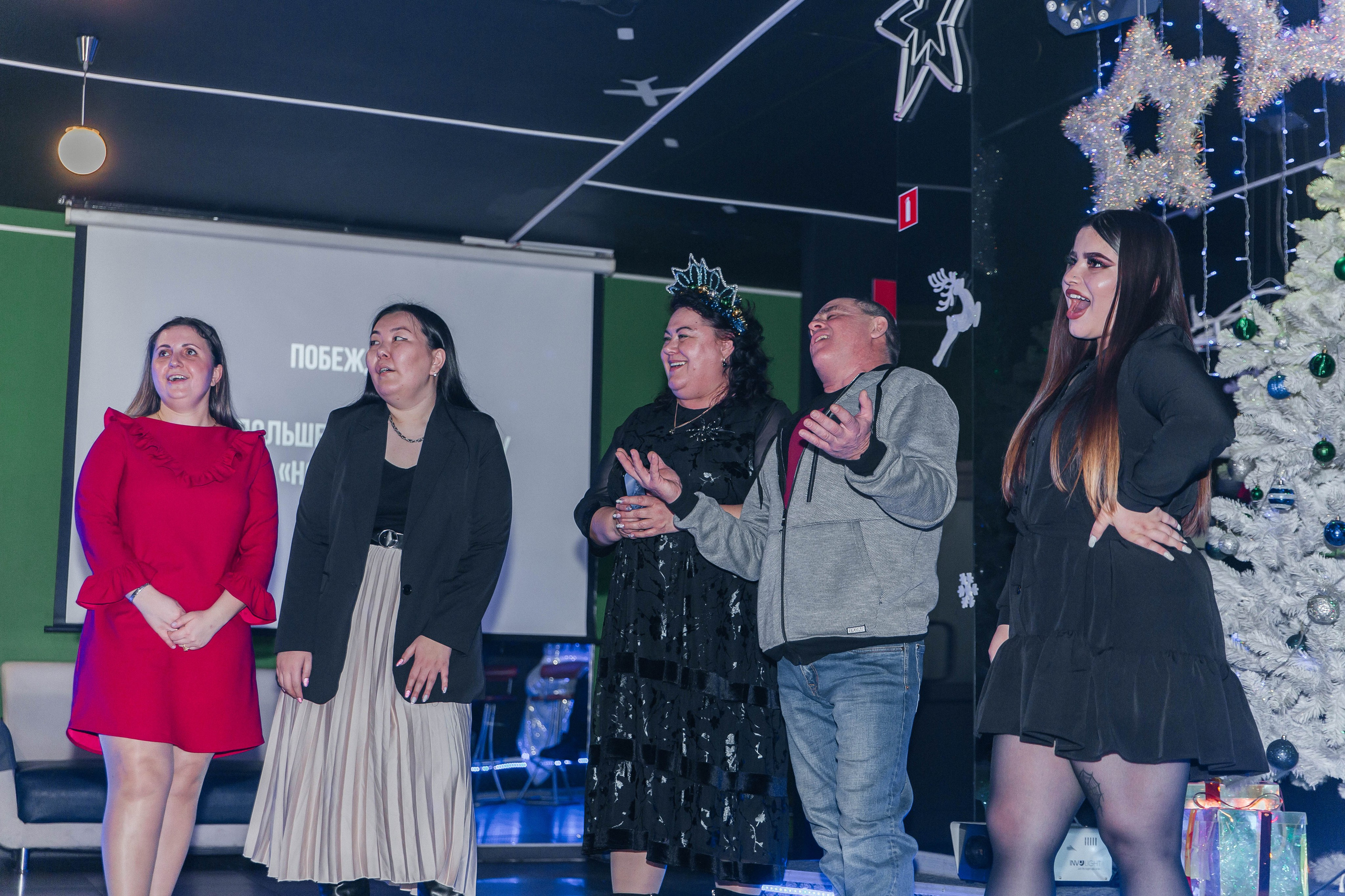 Новогодний корпоратив репортаж. Главная