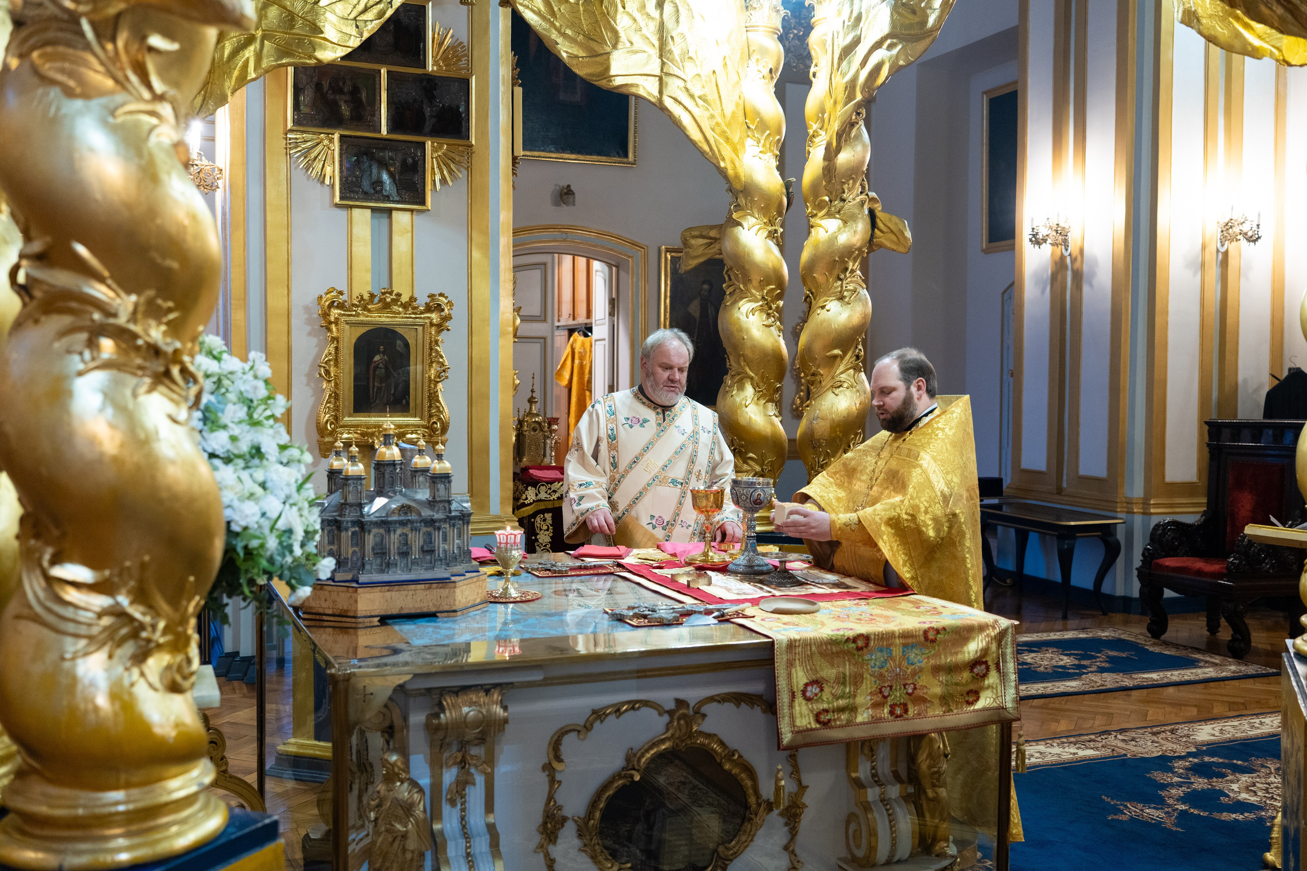 Неделя 28-я по Пятидесятнице. Преподобного Патапия. НИКОЛО-БОГОЯВЛЕНСКИЙ МОРСКОЙ СОБОР