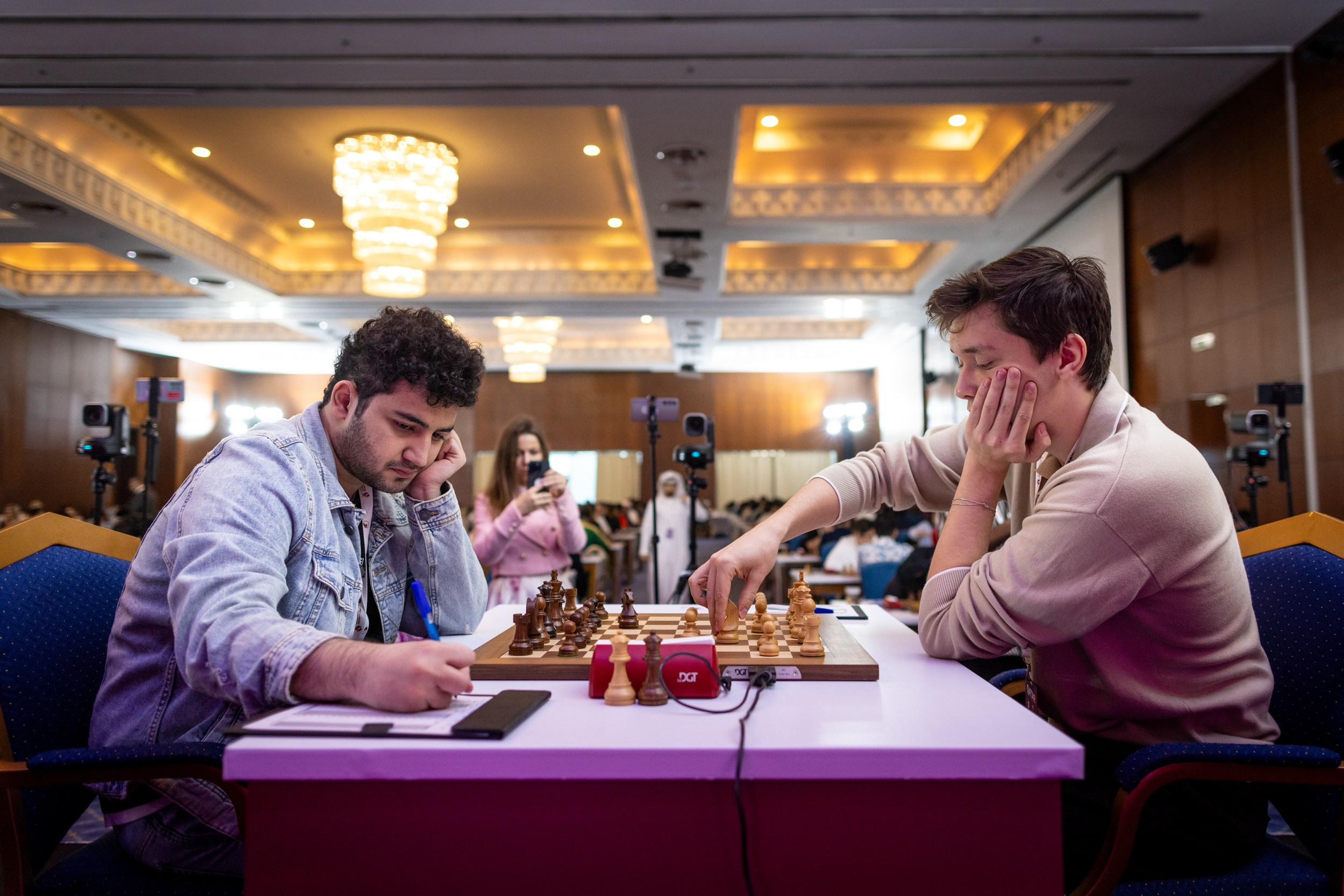 2024.12.07 Qatar Masters Open 2024 — Round5. Фотограф Анна Штурман (репортажная съёмка любых событий и мероприятий) Anna Shtourman photographer