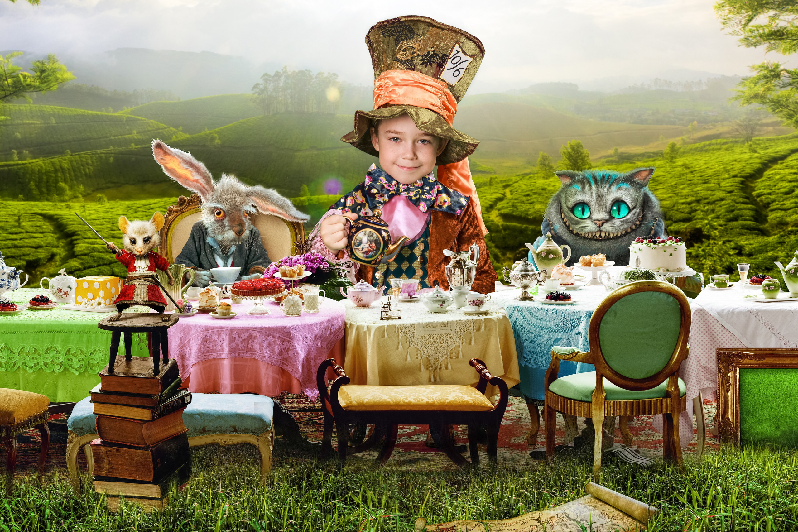 Алиса в стране чудес. Детские фотосъемки Москва и МО