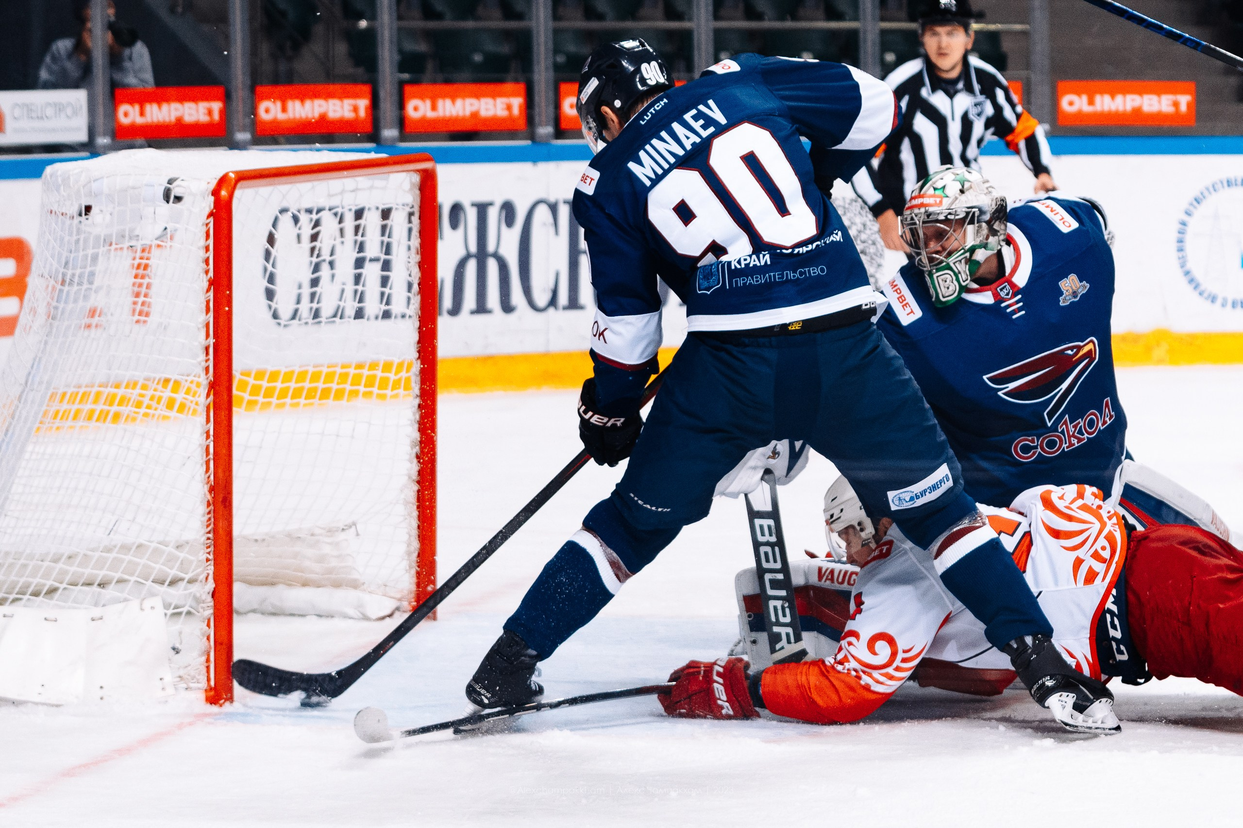 Хоккей. Репортажный фотограф Красноярск Алекс Чампакхам