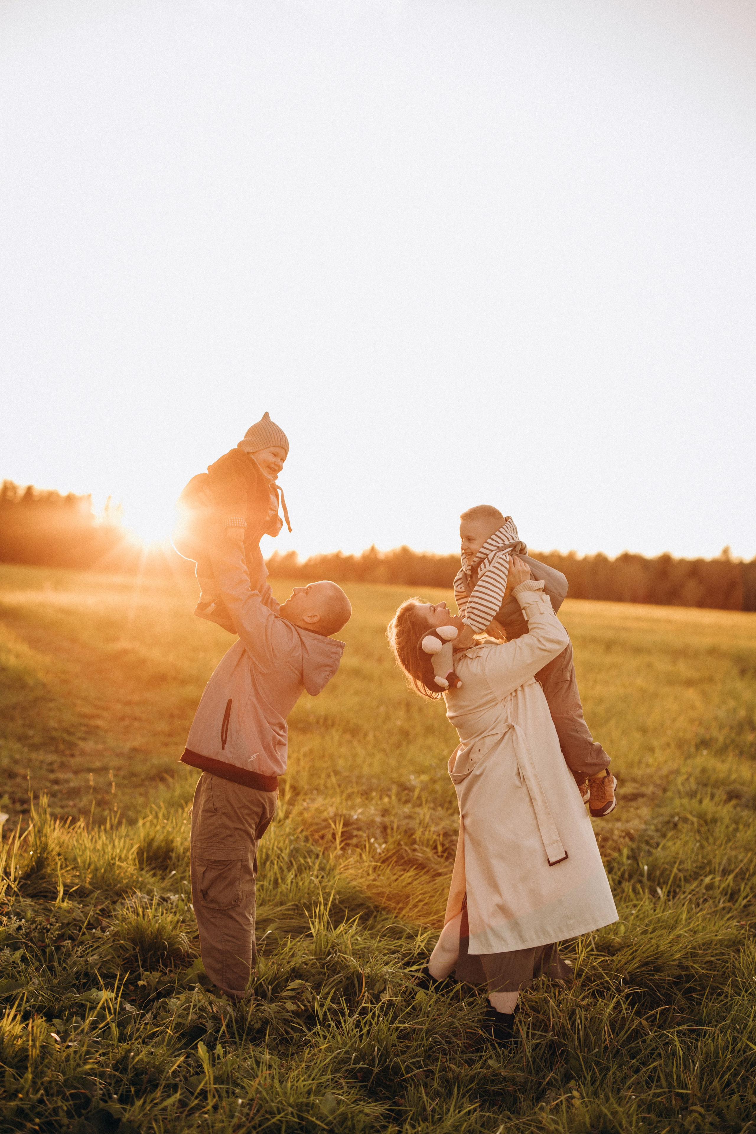 На закате. Евгения Пелипас