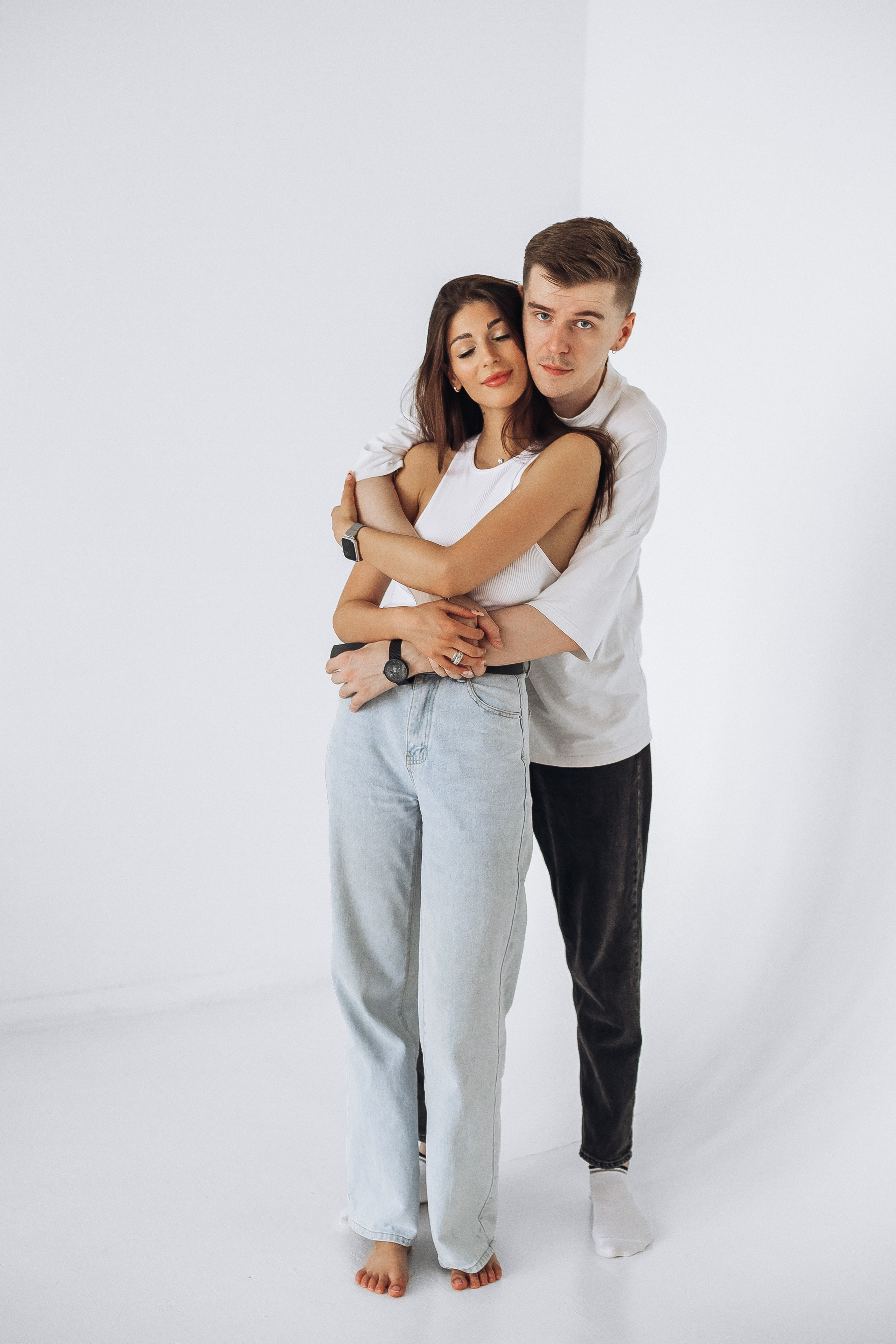 Анна и Валентин + Чапа. Портретный и семейный фотограф в Минске