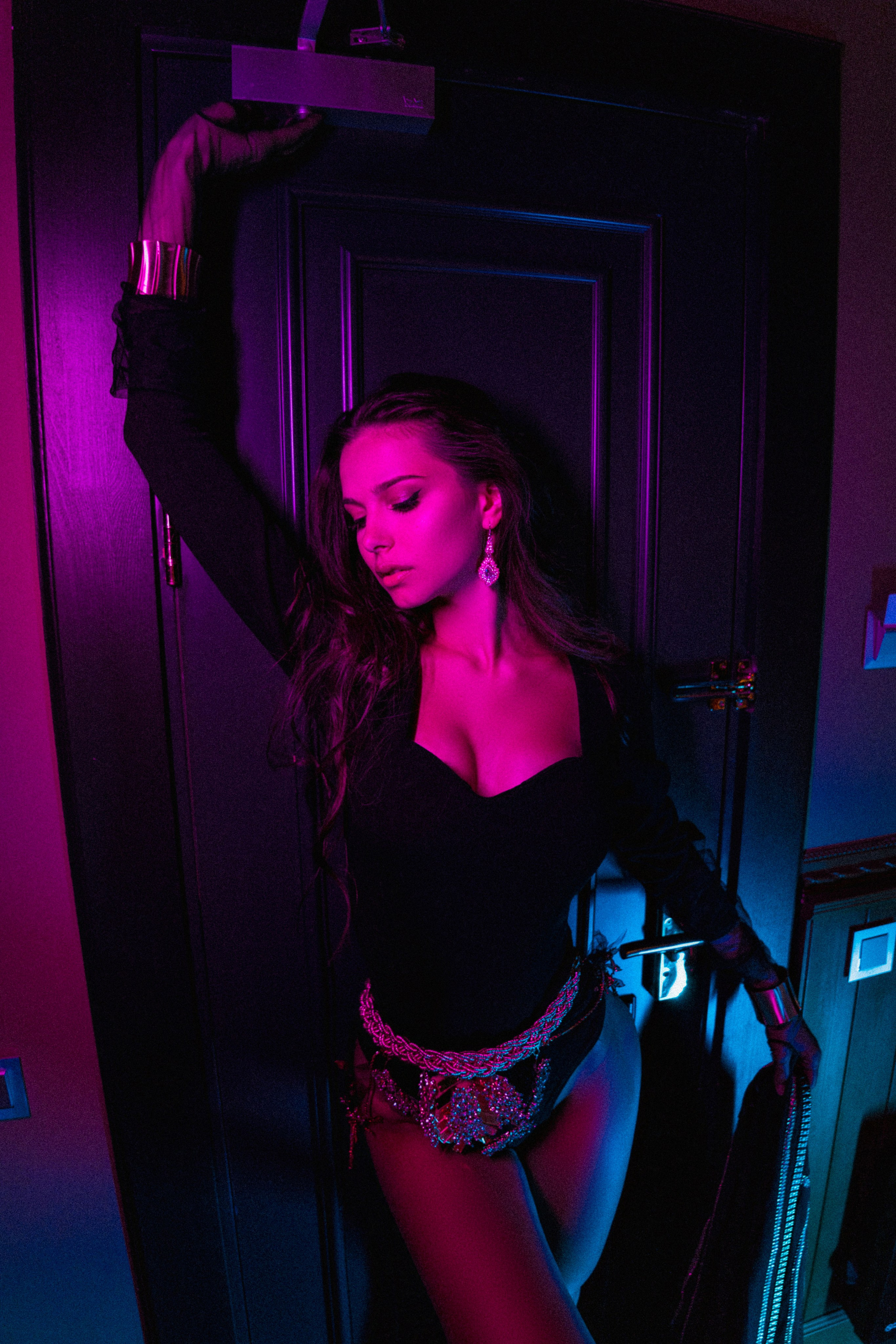 Съемка для Анастасии в номере отеля. Свадебный и портретный фотограф Клипа Максим