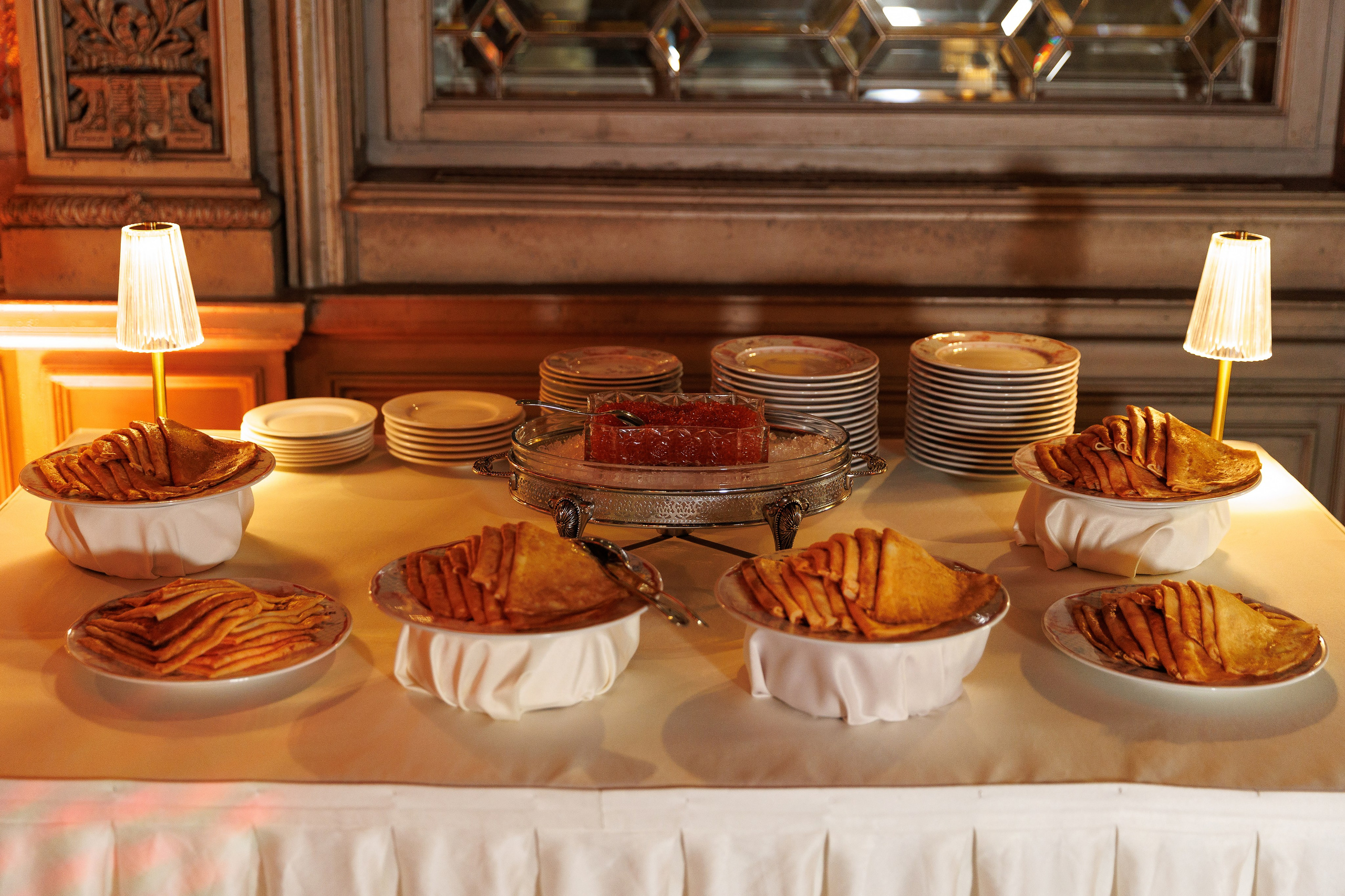 Новогодний ужин Сбер